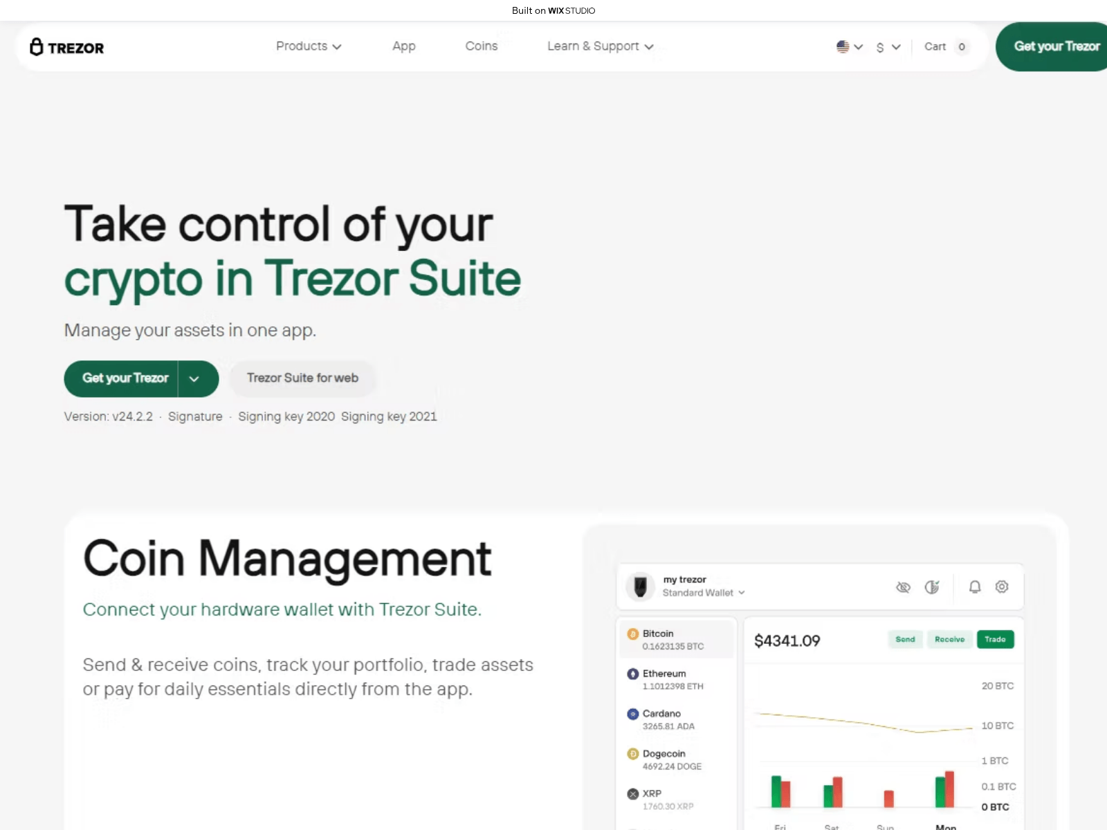 Screenshot of connect-bridged.wixstudio.com