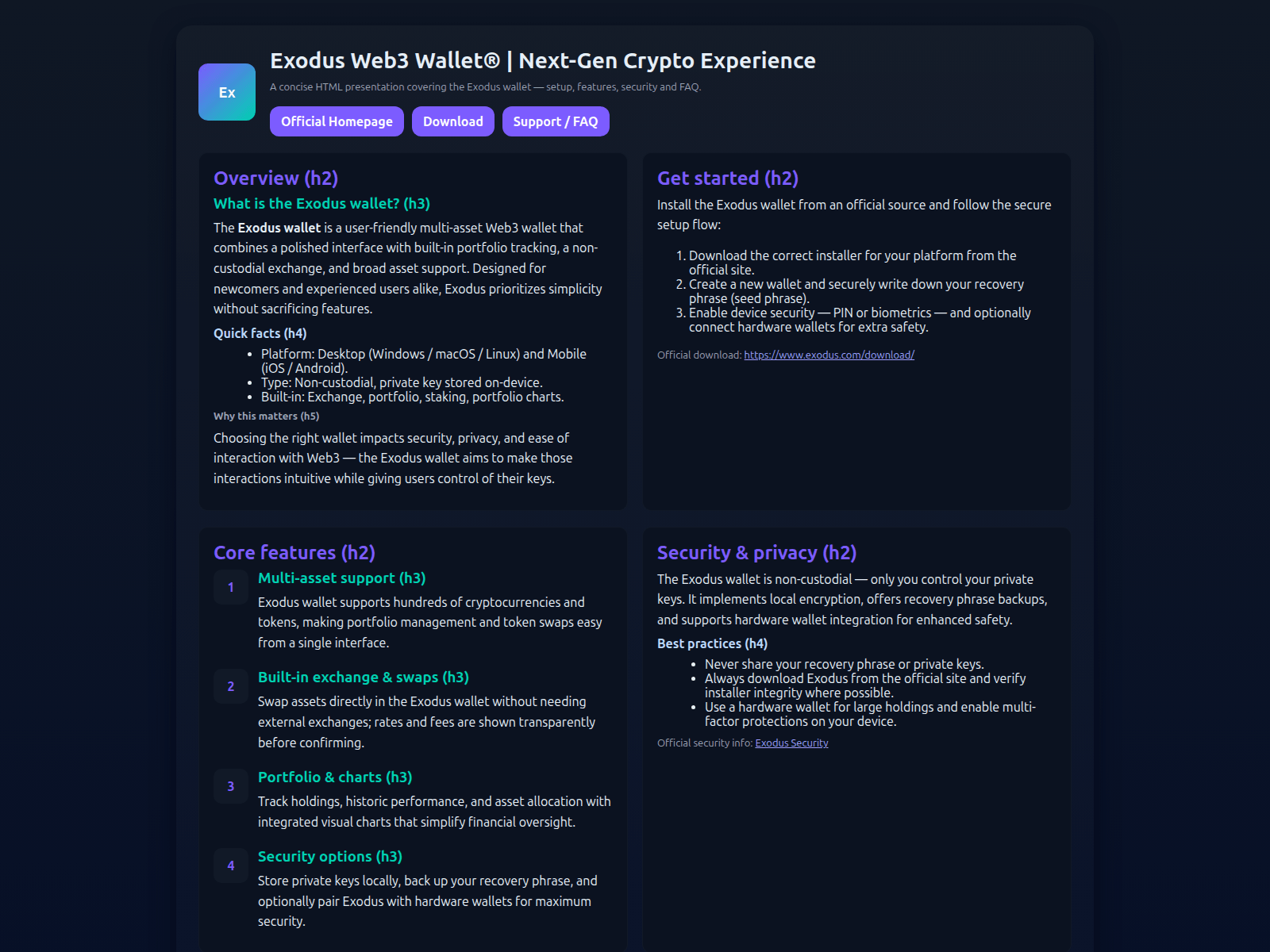 Screenshot of exosduswab-io.pages.dev