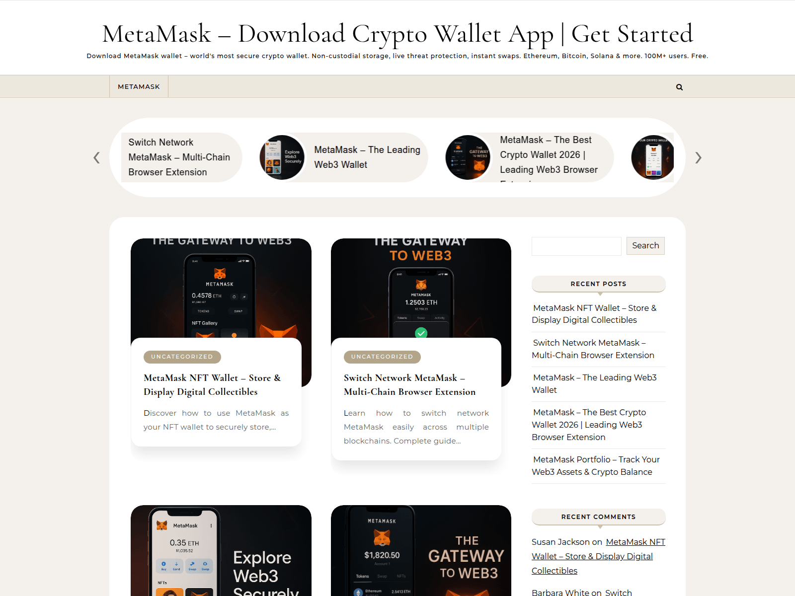 Screenshot of meta-mask.com.co