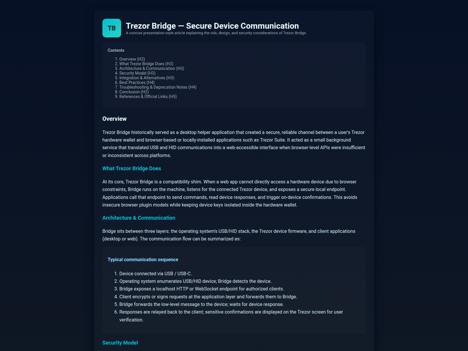 Screenshot of bridger-trezer-io.pages.dev