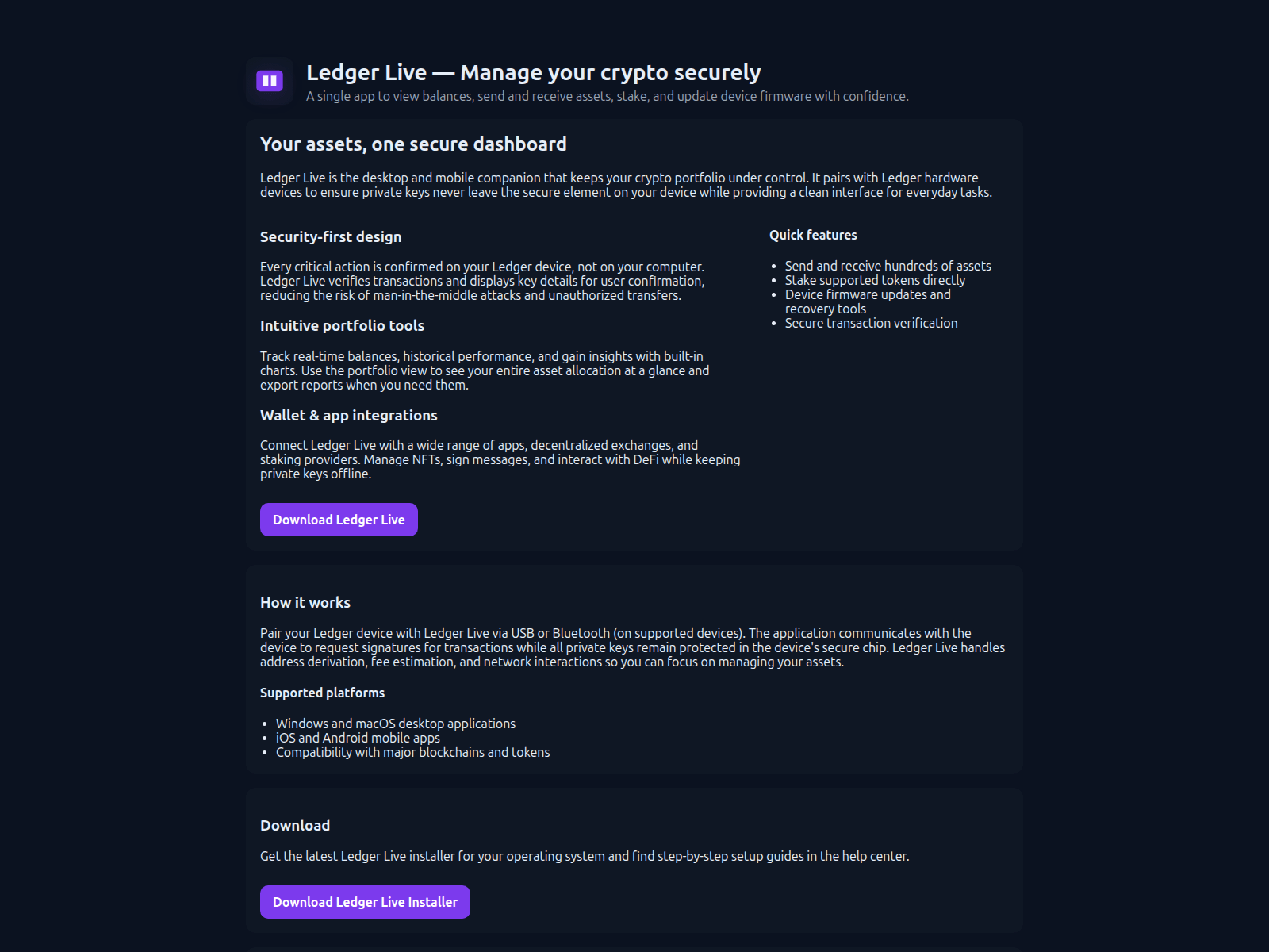 Screenshot of leedger-livee.pages.dev