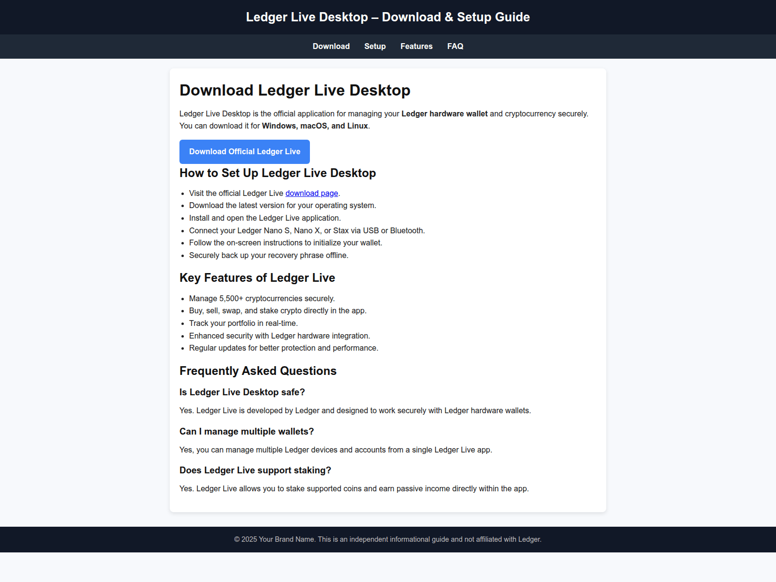 Screenshot of desktop-help.pages.dev