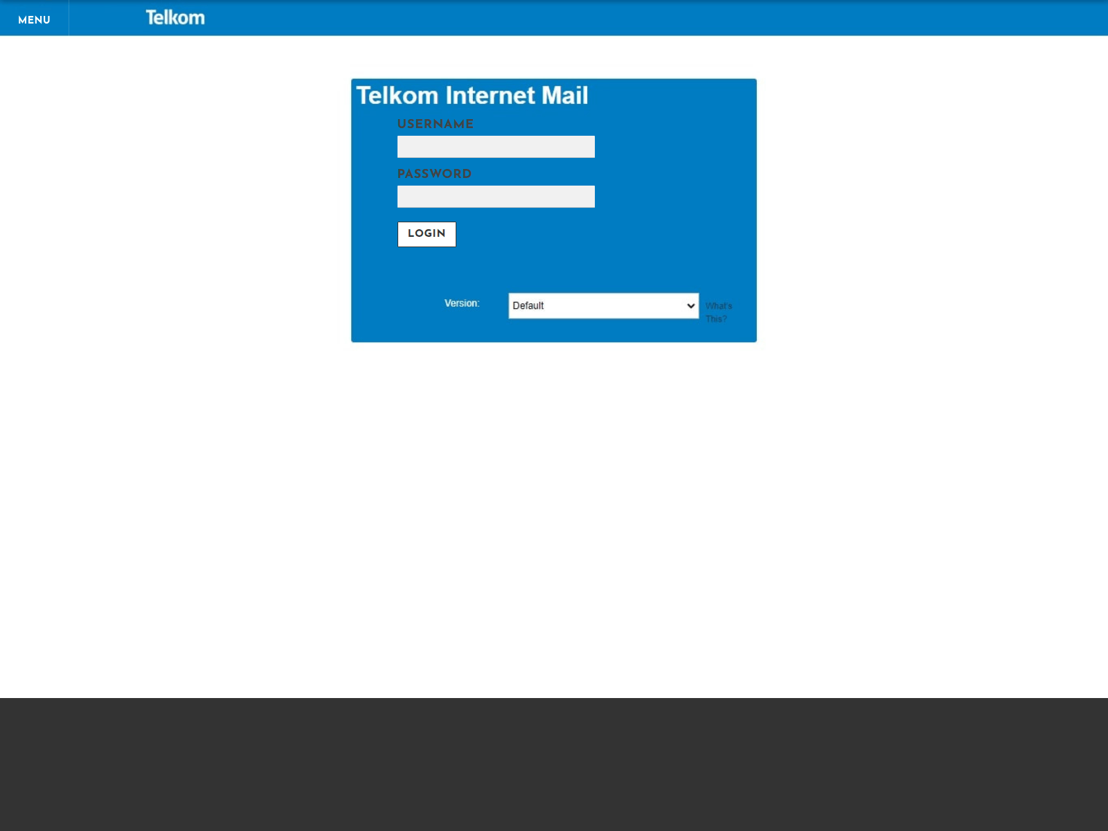 Screenshot of telkomstorageupgrade.weebly.com