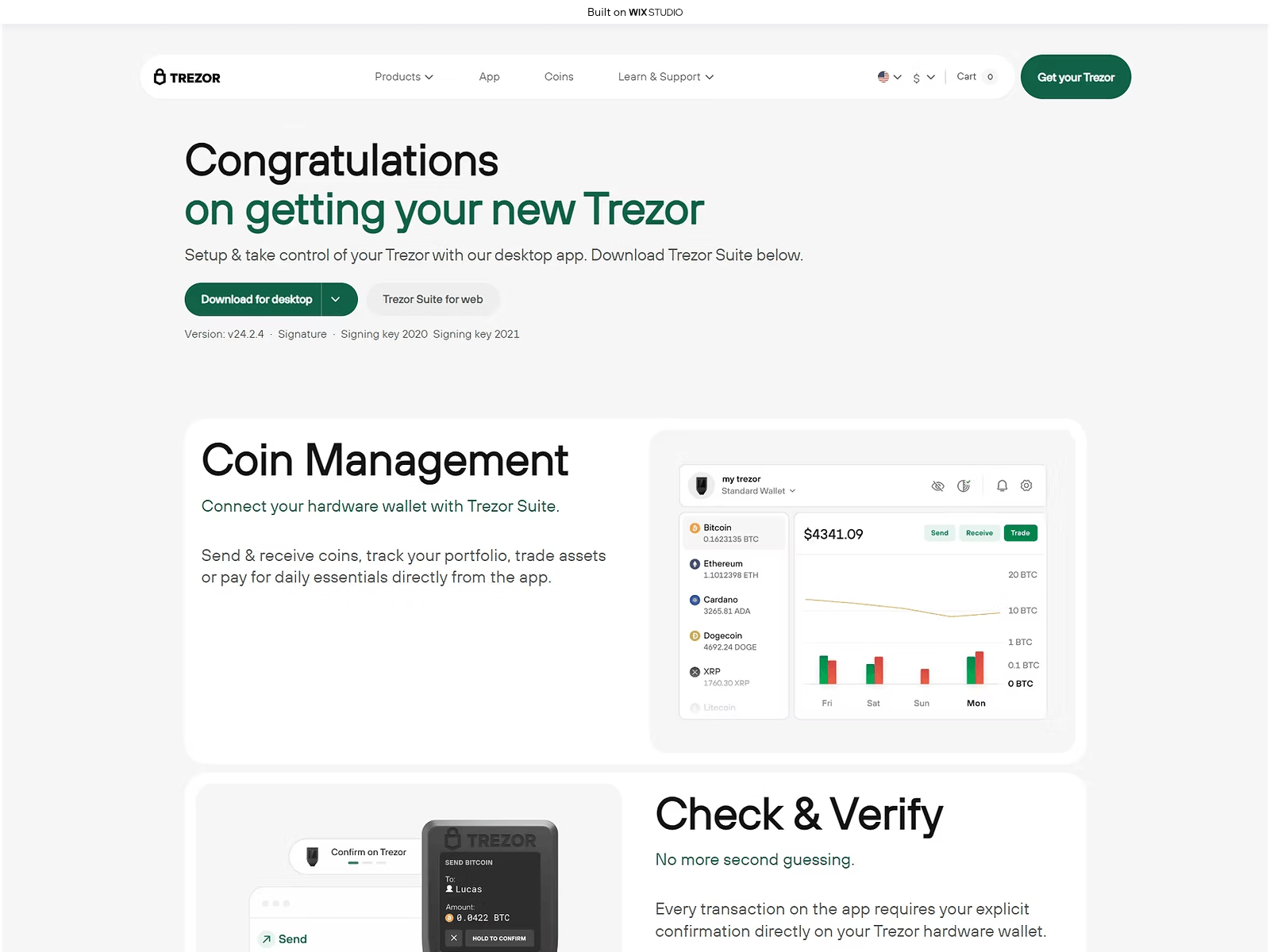 Screenshot of improve-bridge.wixstudio.com