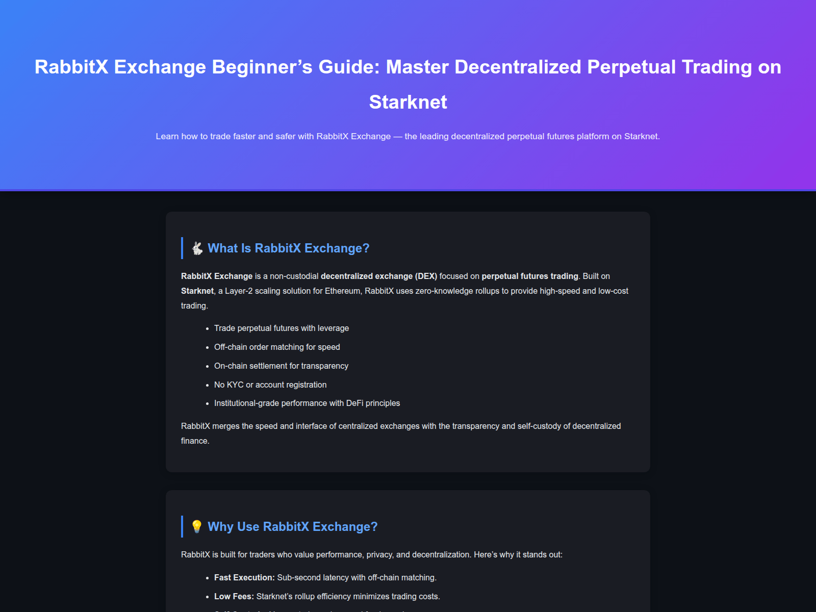 Screenshot of support-rabbitx-exchange.pages.dev