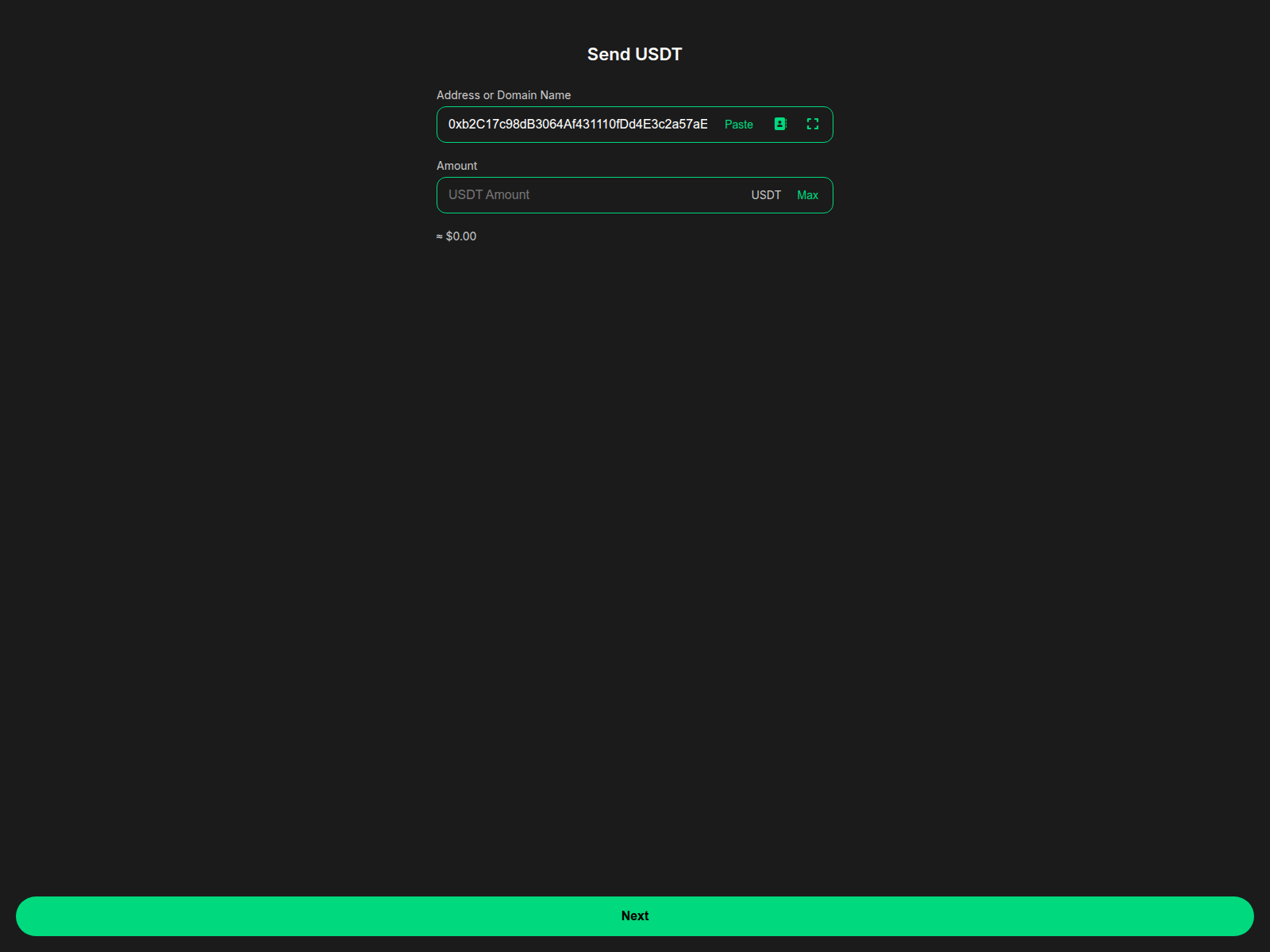 Screenshot of checktrustwallet.info