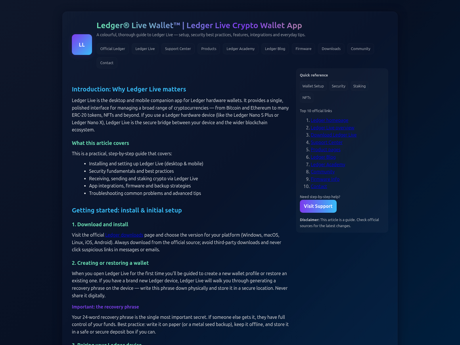 Screenshot of base-ledgre-en.pages.dev