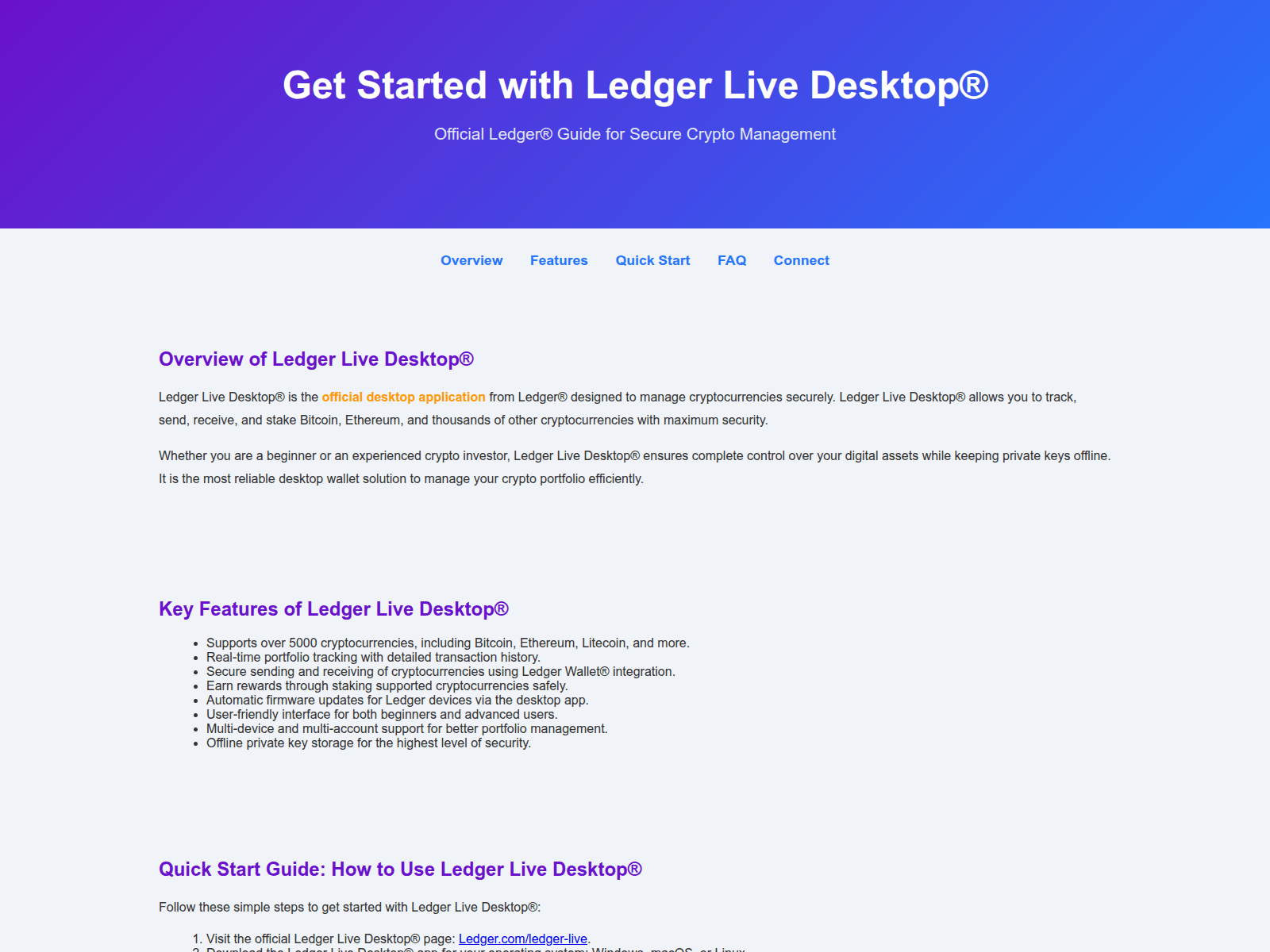 Screenshot of io-desktop-ledgger-live.pages.dev