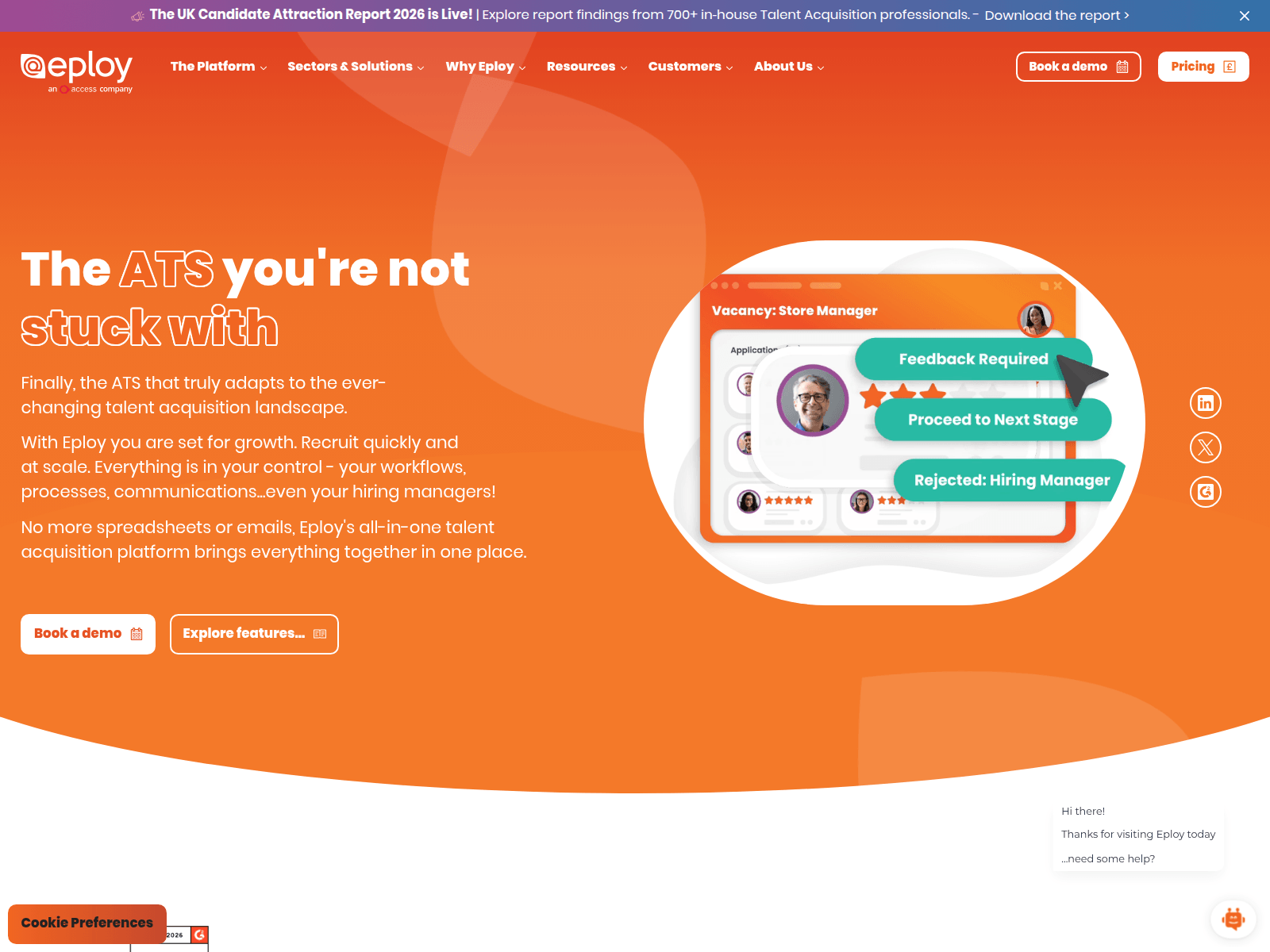Screenshot of eploy.com