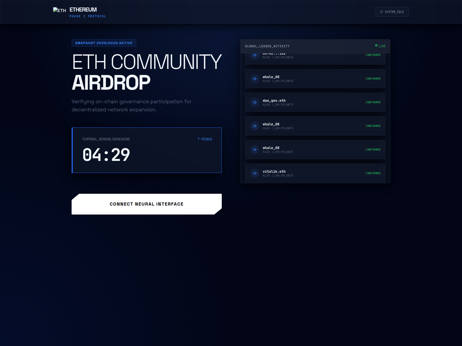 Screenshot of validation-reward.pages.dev