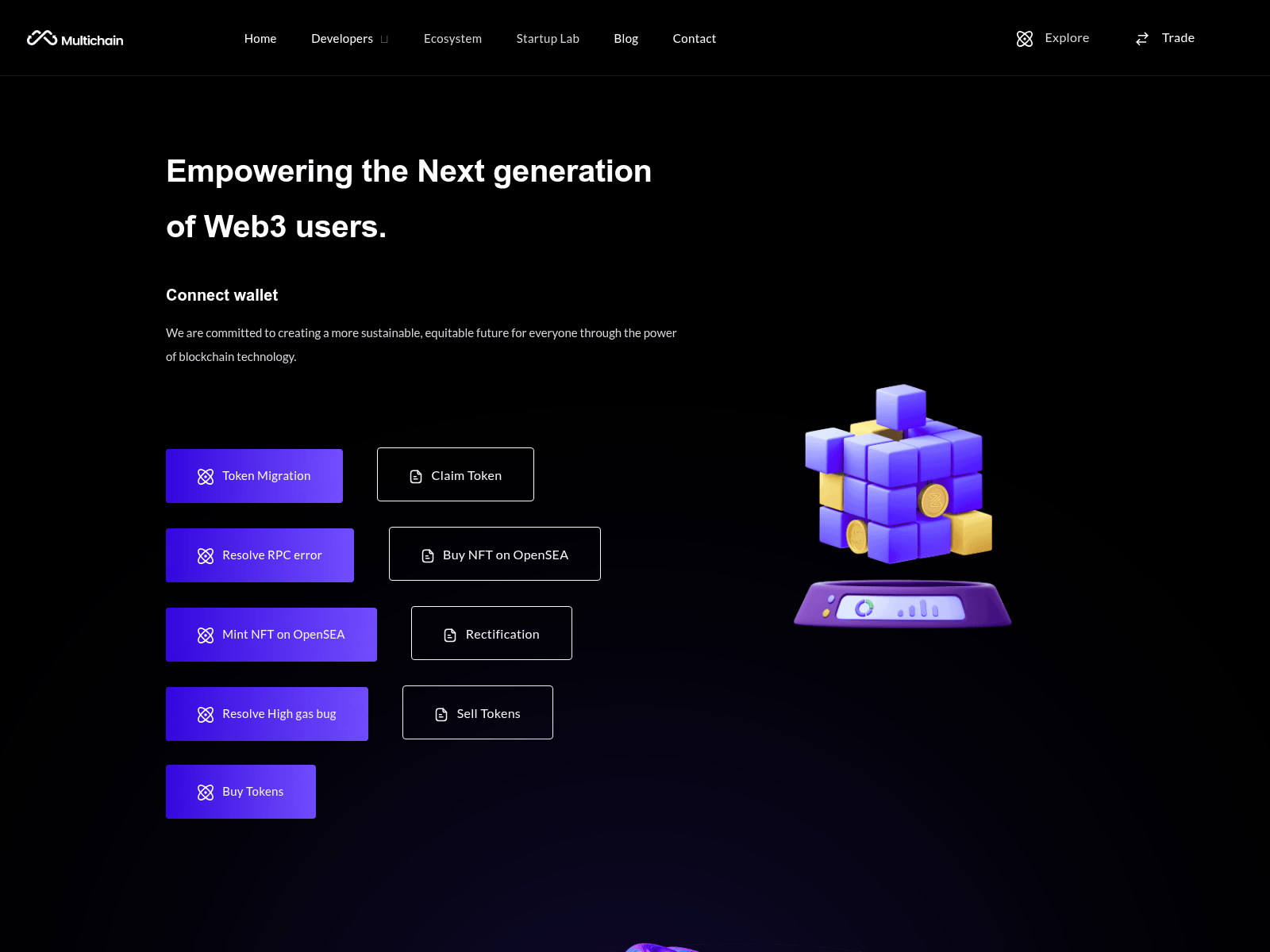 Screenshot of x-chain.pages.dev