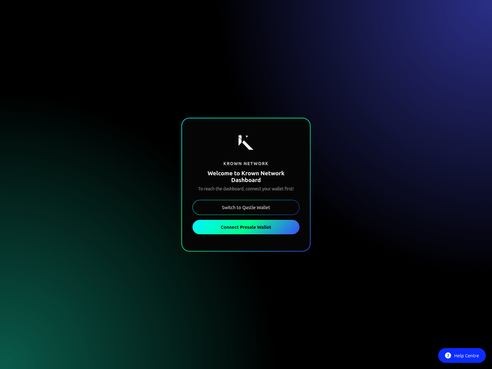 Screenshot of krownnetworksite.netlify.app