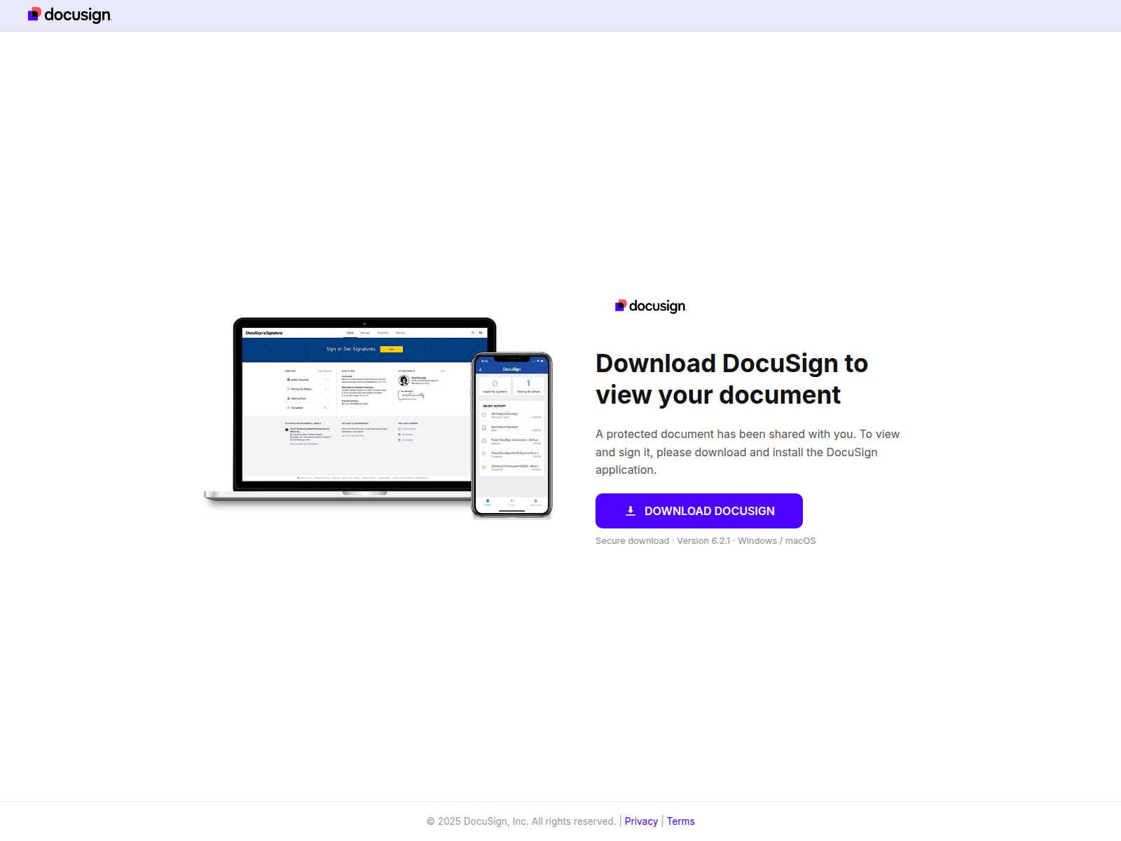 Screenshot of zondarecoverydocument.com