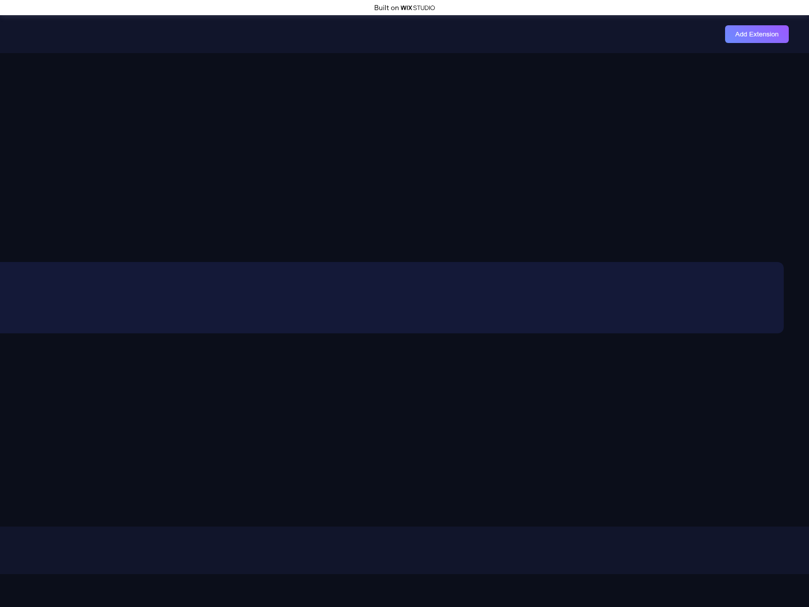 Screenshot of atiomiex.wixstudio.com
