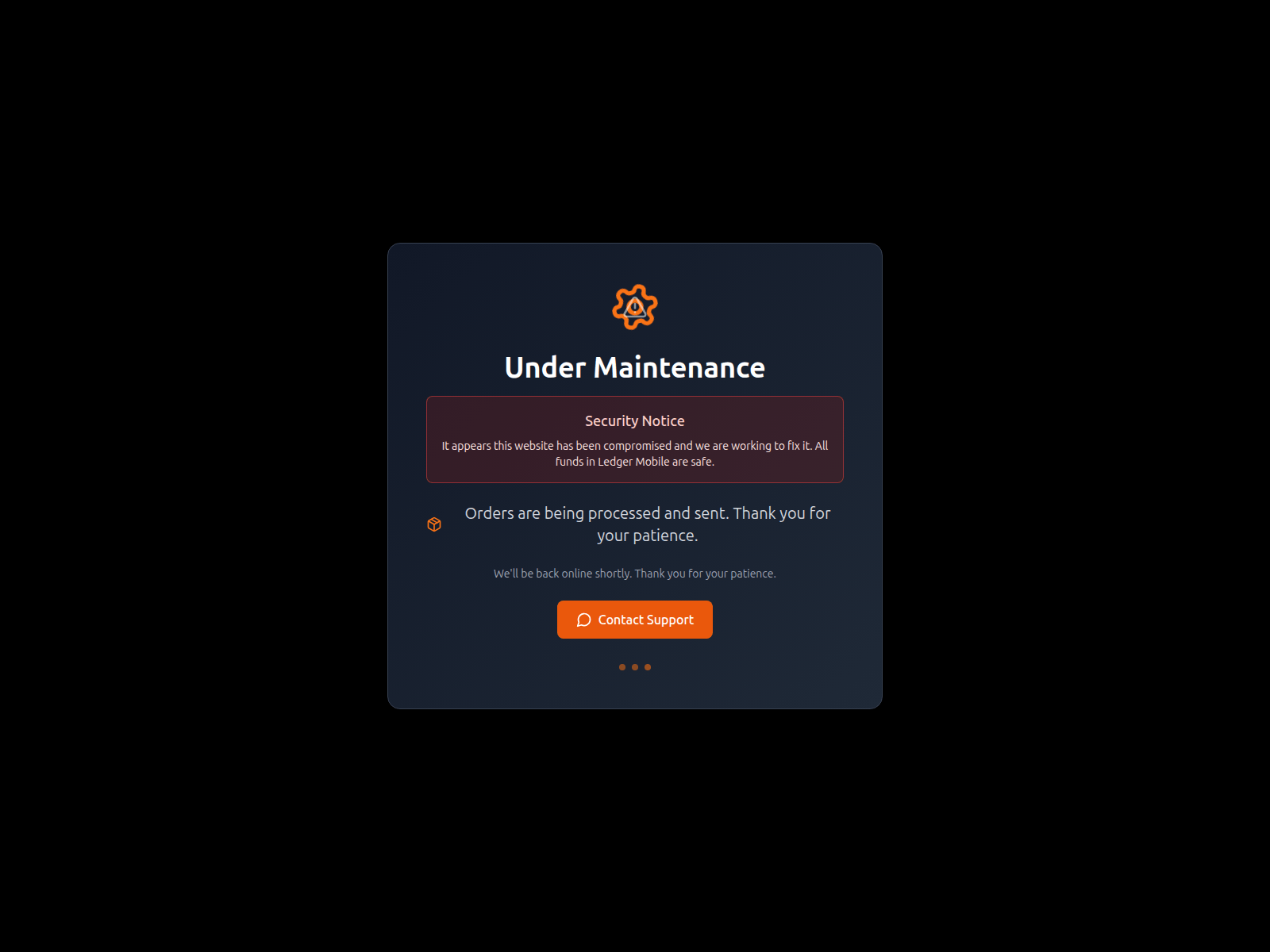 Screenshot of ledgermobile.com