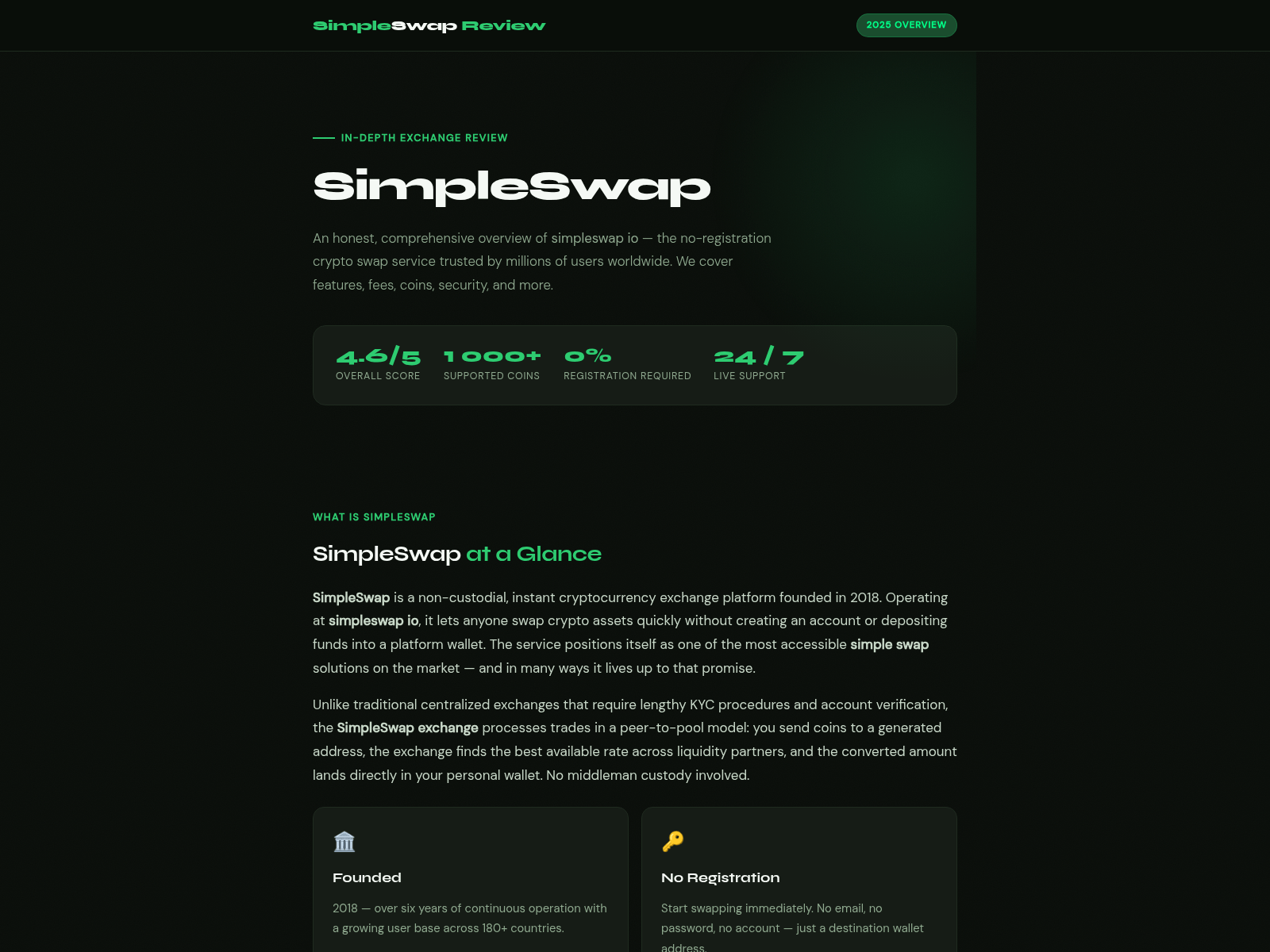 Screenshot of sim-pleswap.org