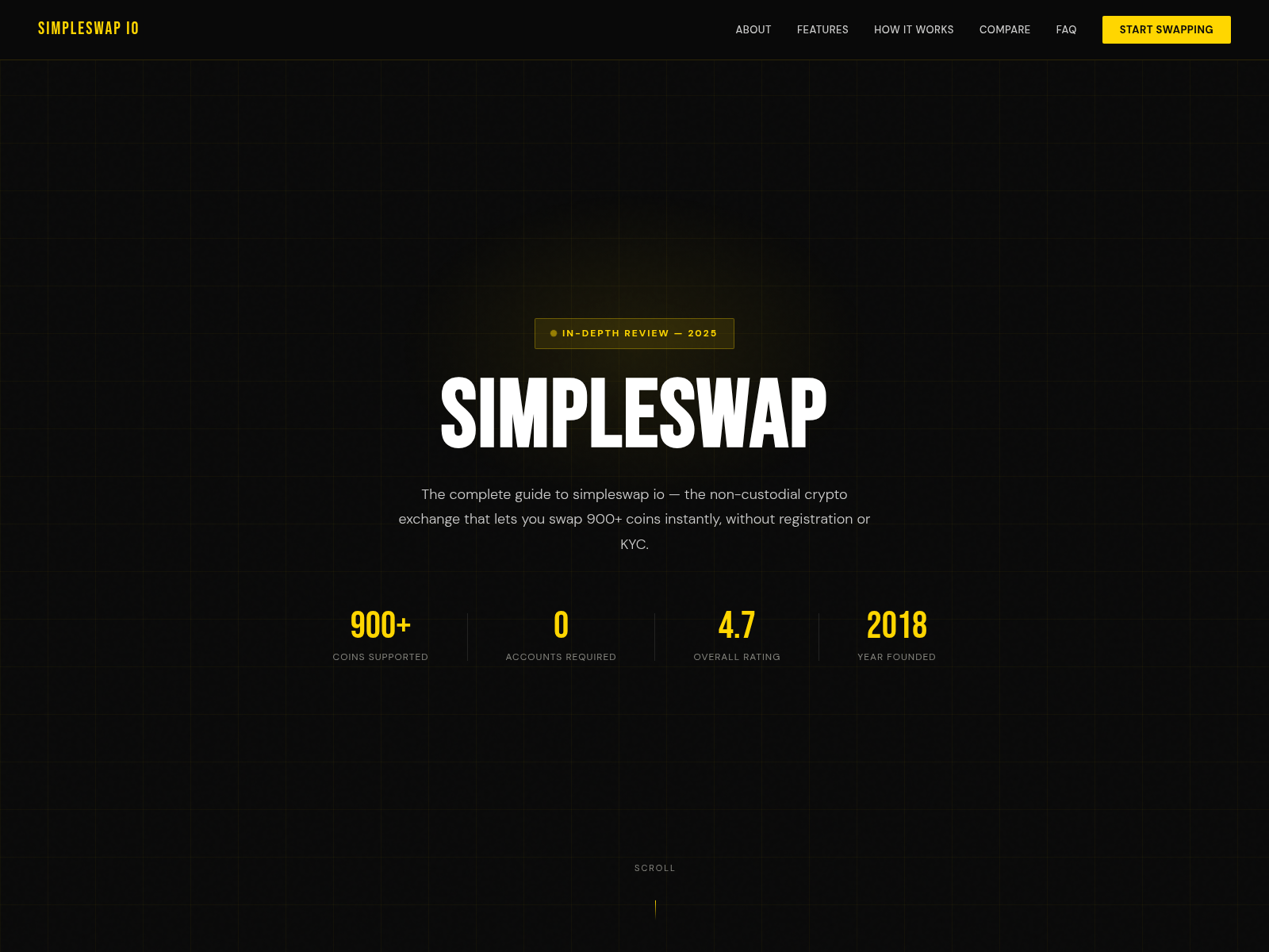 Screenshot of si-mpleswap.com