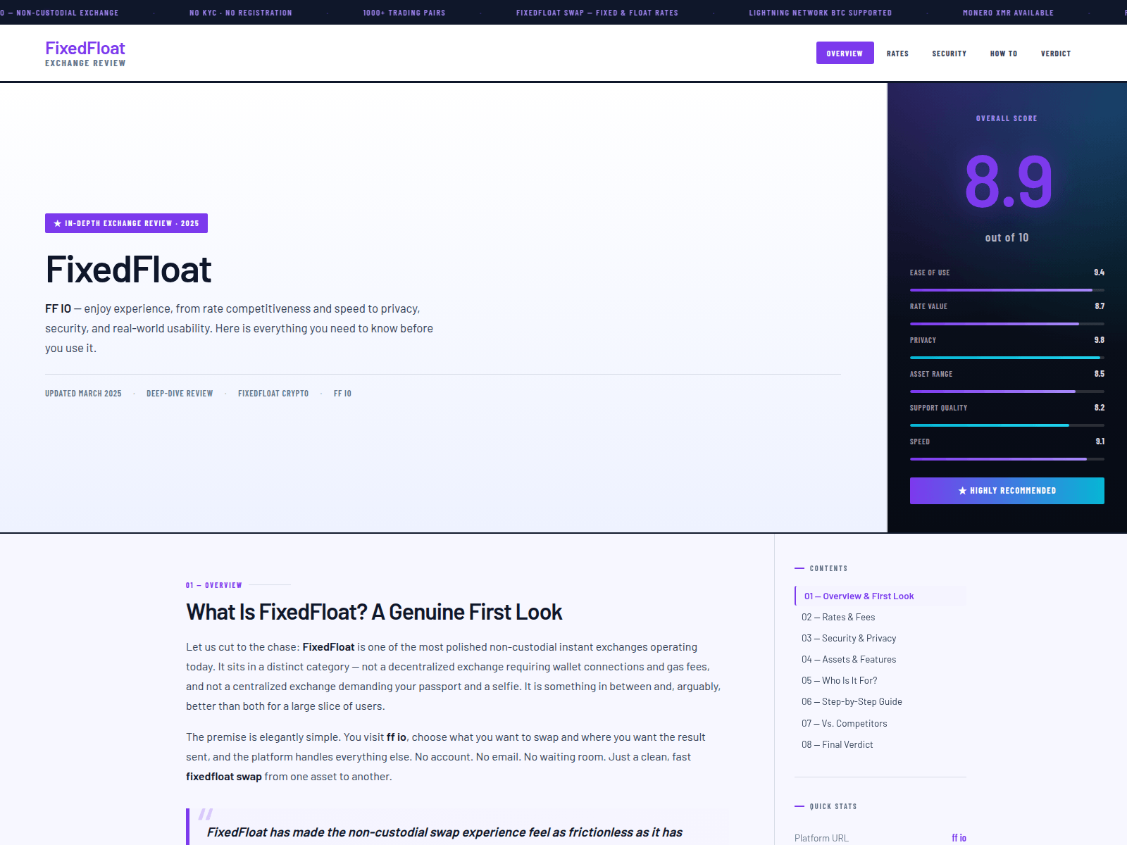 스크린샷 of fixedfl-oat.com