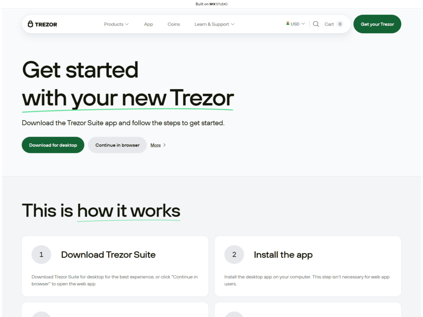 Screenshot of home-suiiteapp.wixstudio.com