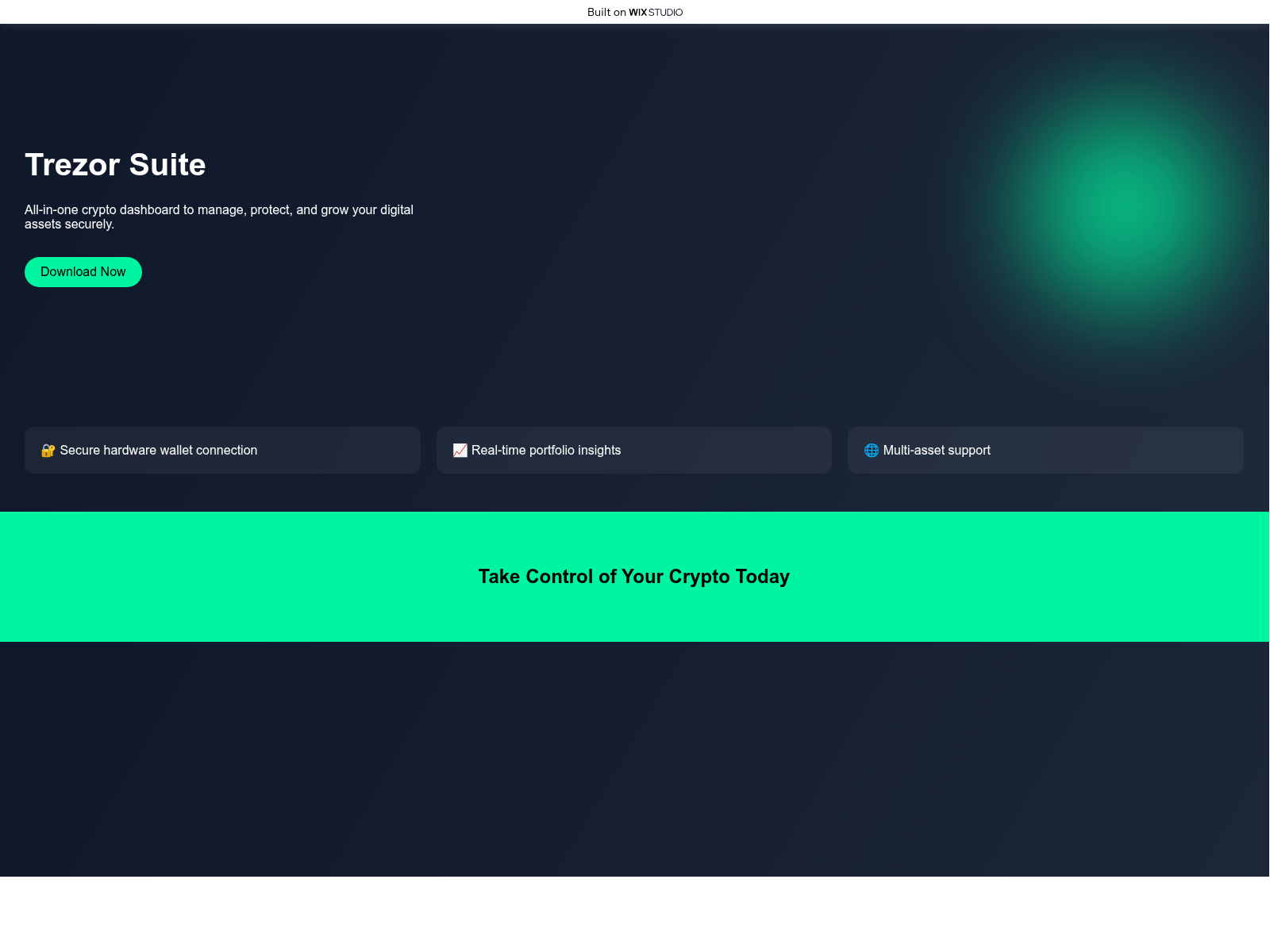 Screenshot of started-trexer.wixstudio.com