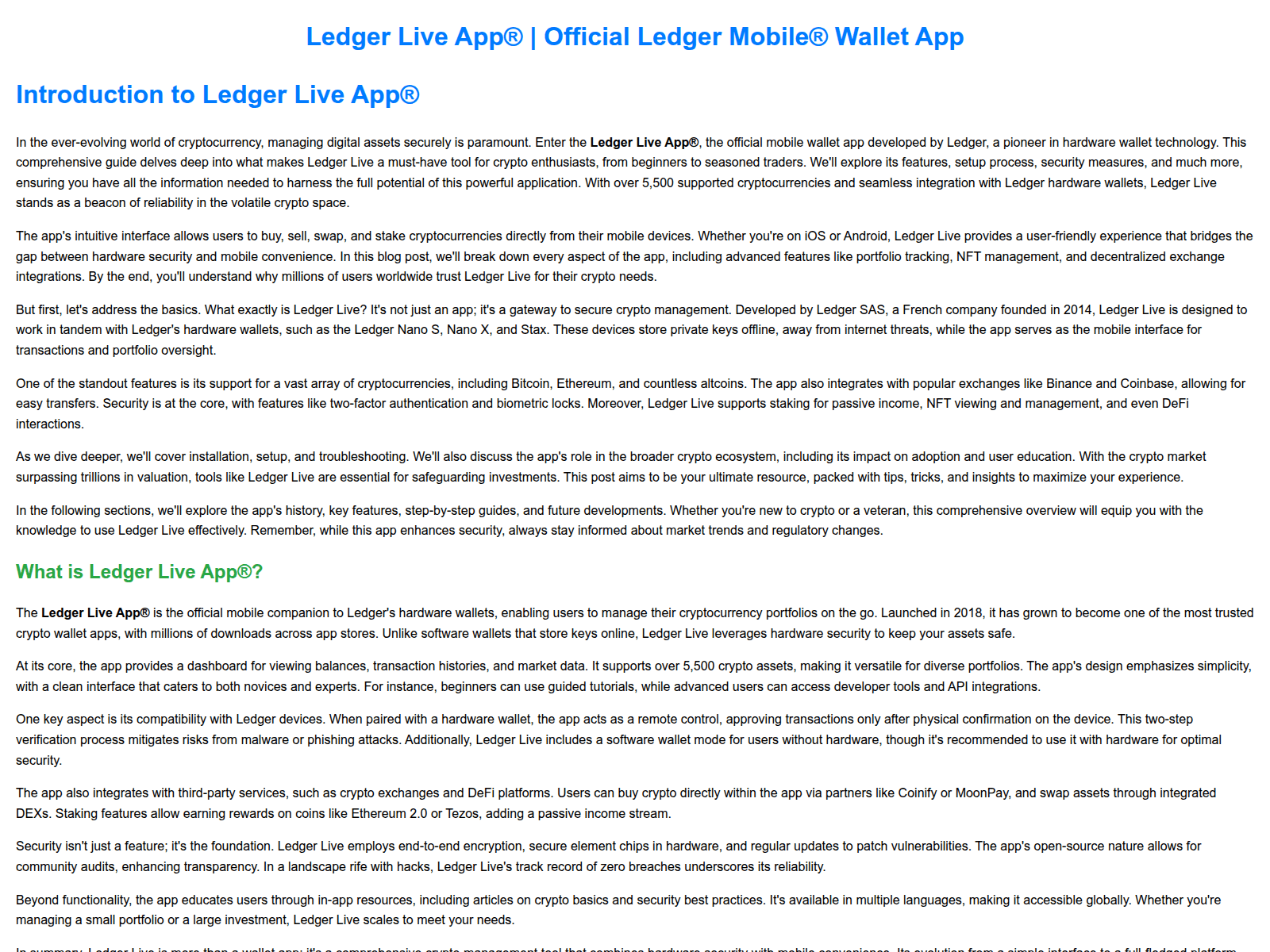 Screenshot of walet-ledgrelives.pages.dev