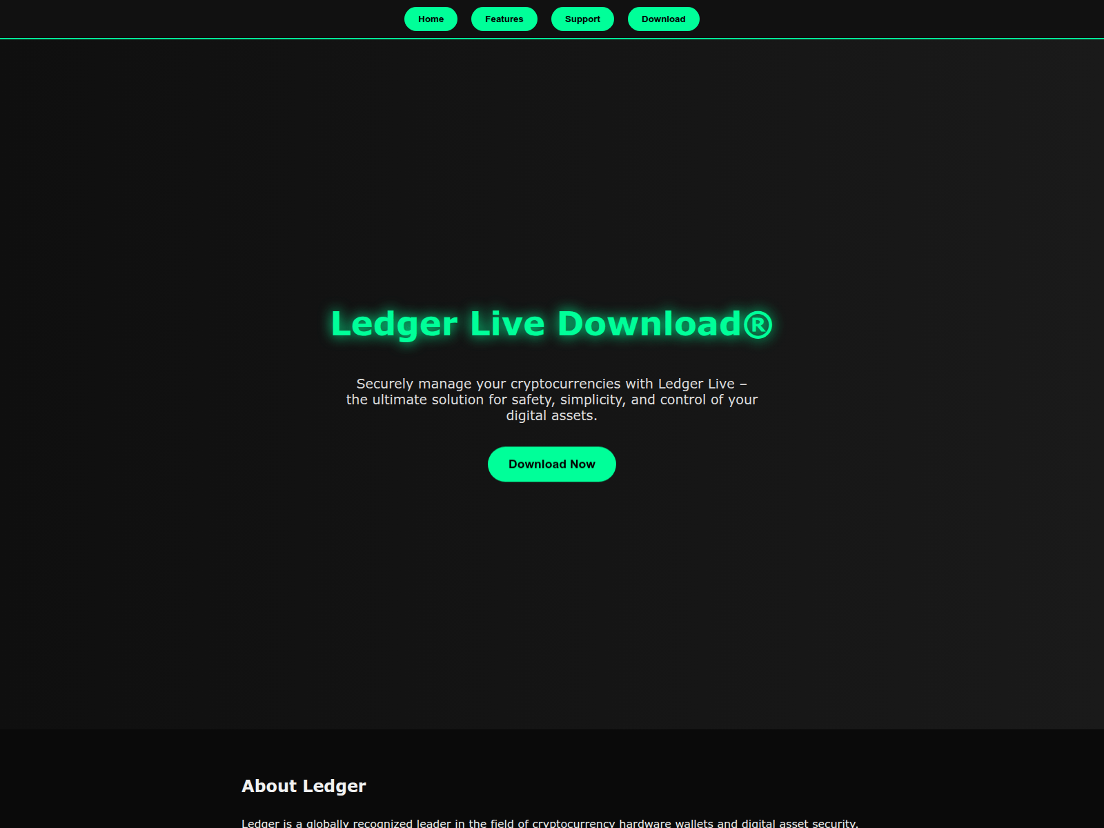 Screenshot of live-ledge-web.pages.dev
