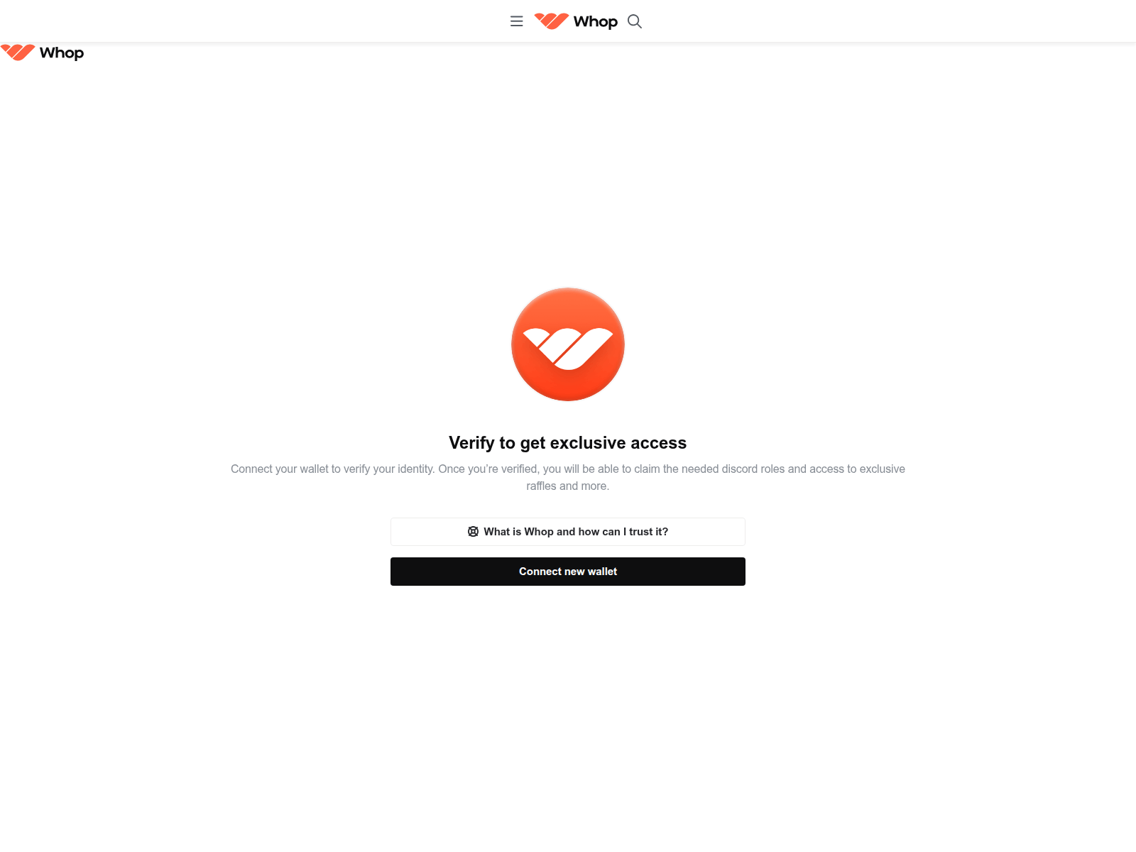 Screenshot of whop-web3connect.netlify.app