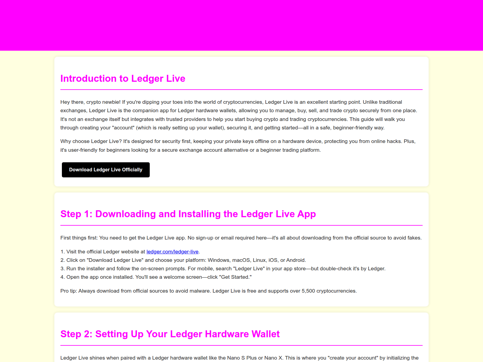 Screenshot of faq--ledger-live-us.pages.dev