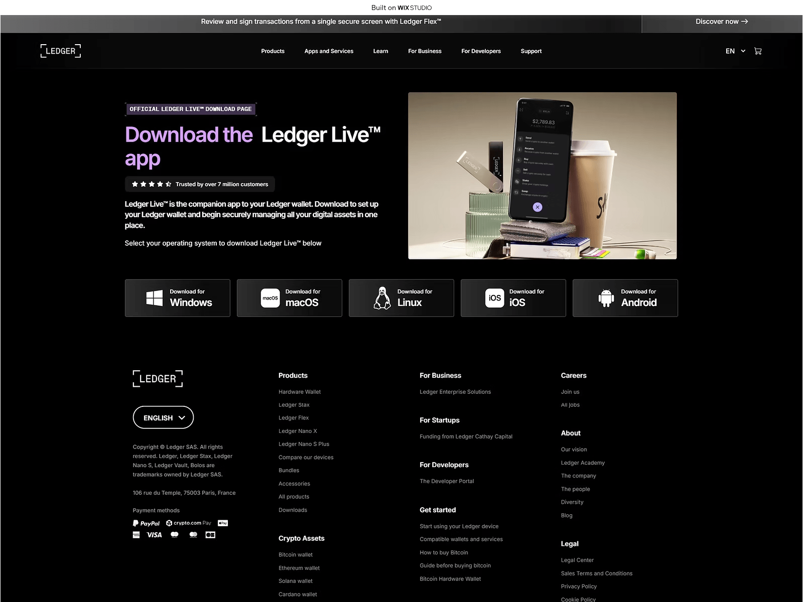Screenshot of quick-desktop.wixstudio.com