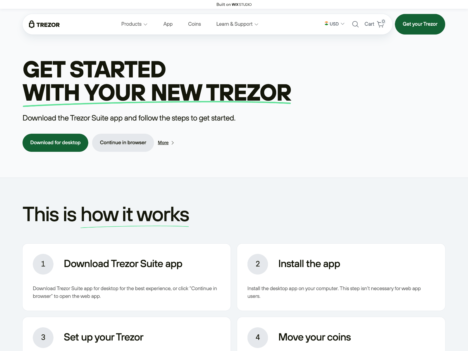 Screenshot of follow-bridge.wixstudio.com