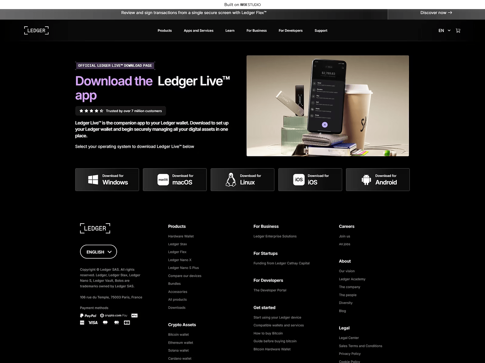 Screenshot of appstat-connect.wixstudio.com