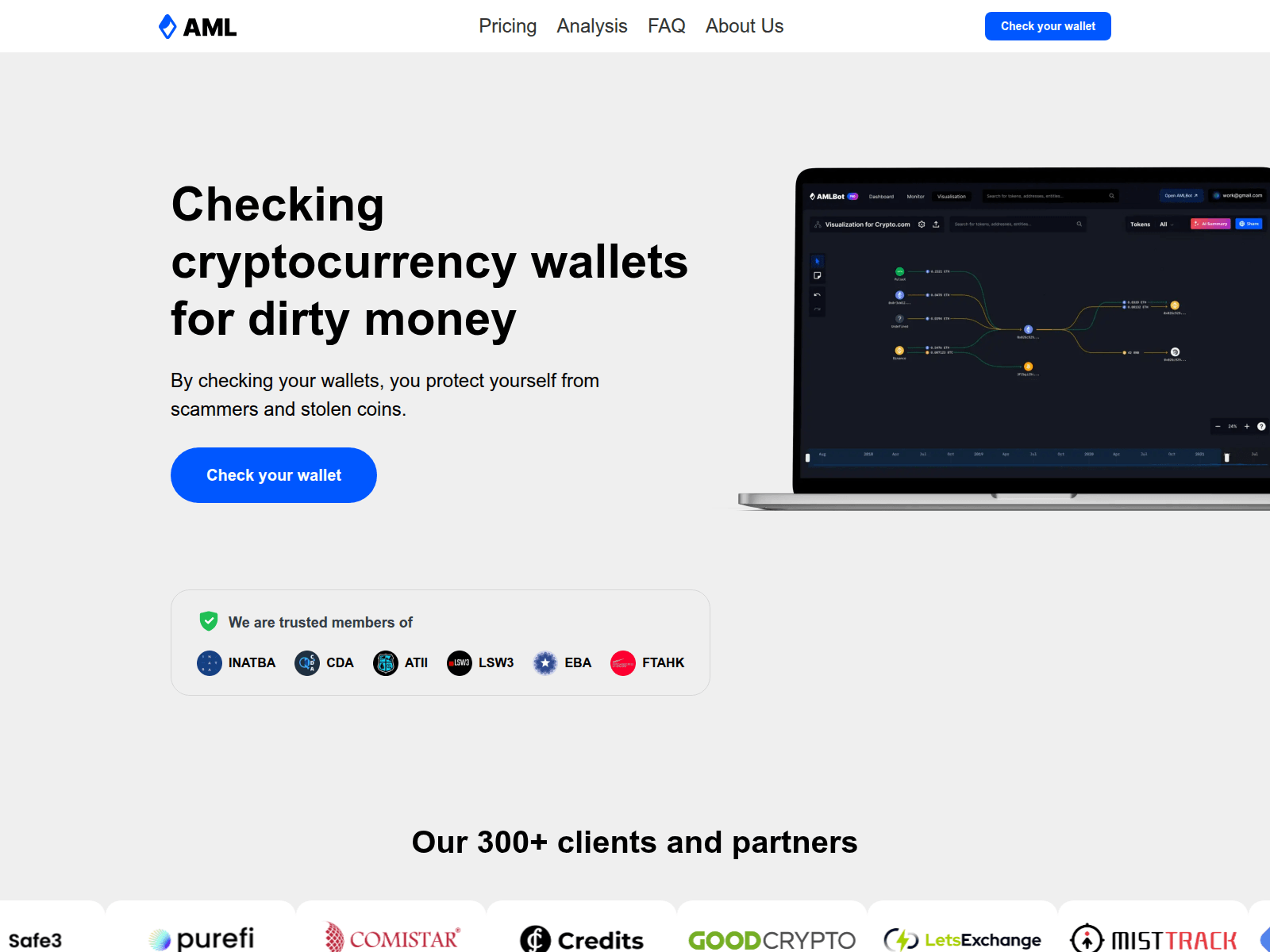 Screenshot of aml-explore.com