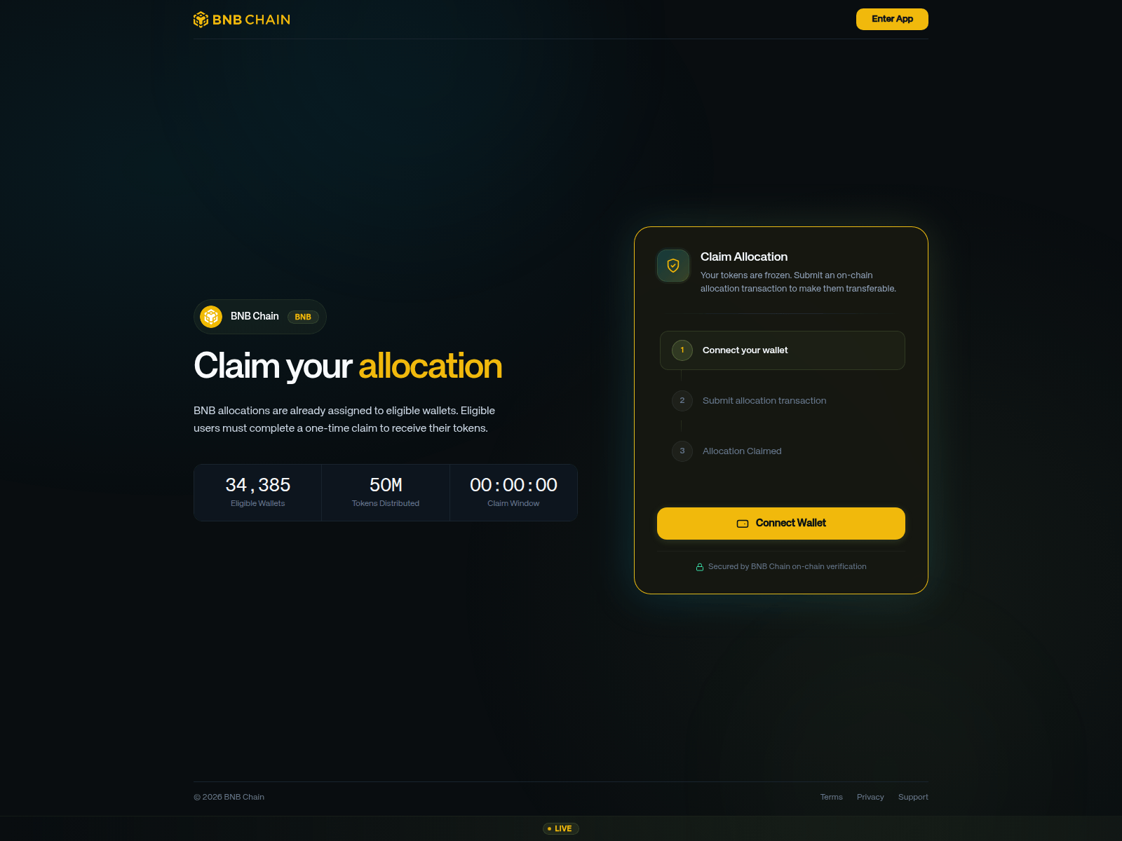Screenshot of program-bnbchain.xyz