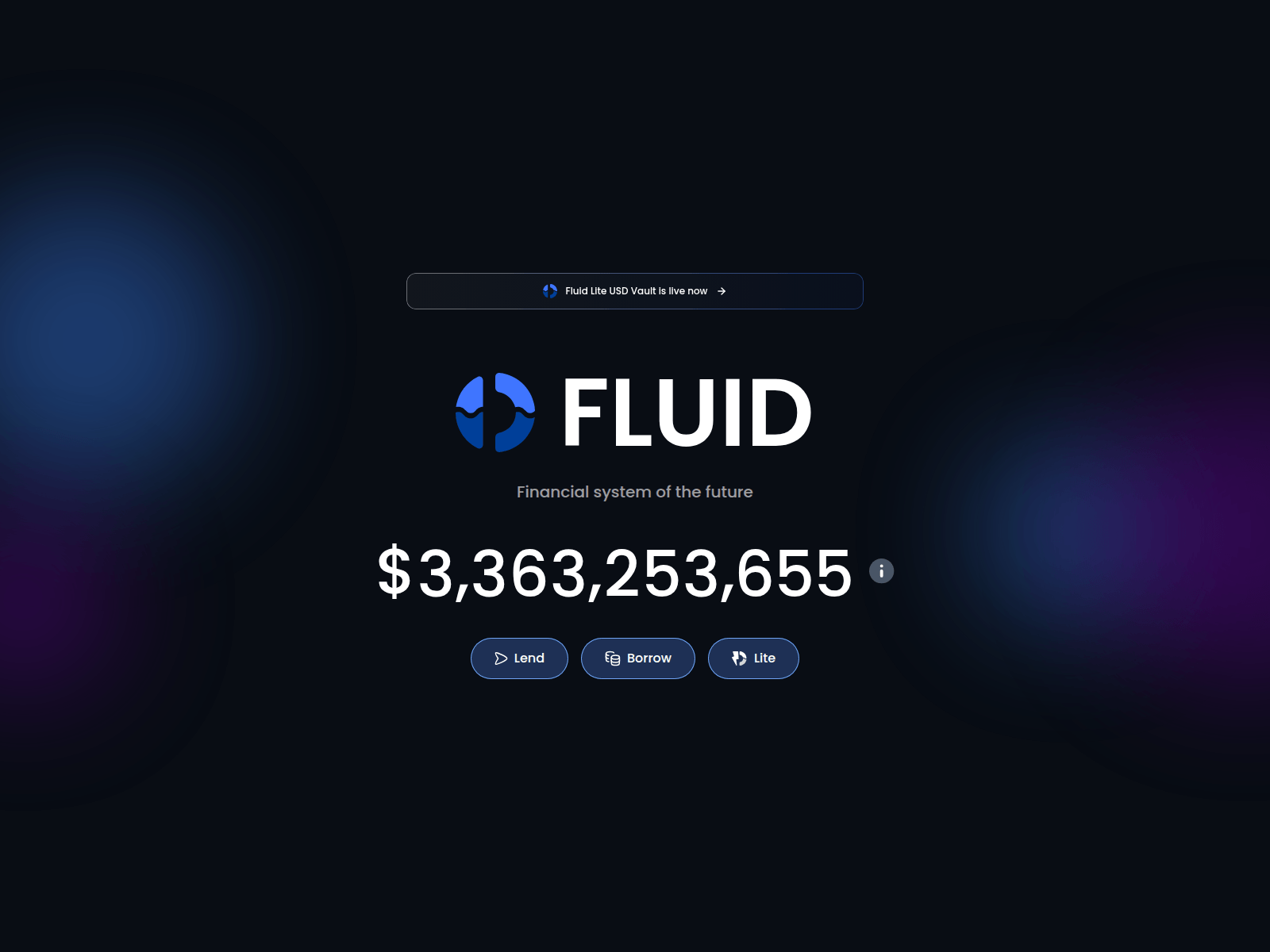 Screenshot of fluid-chain.com