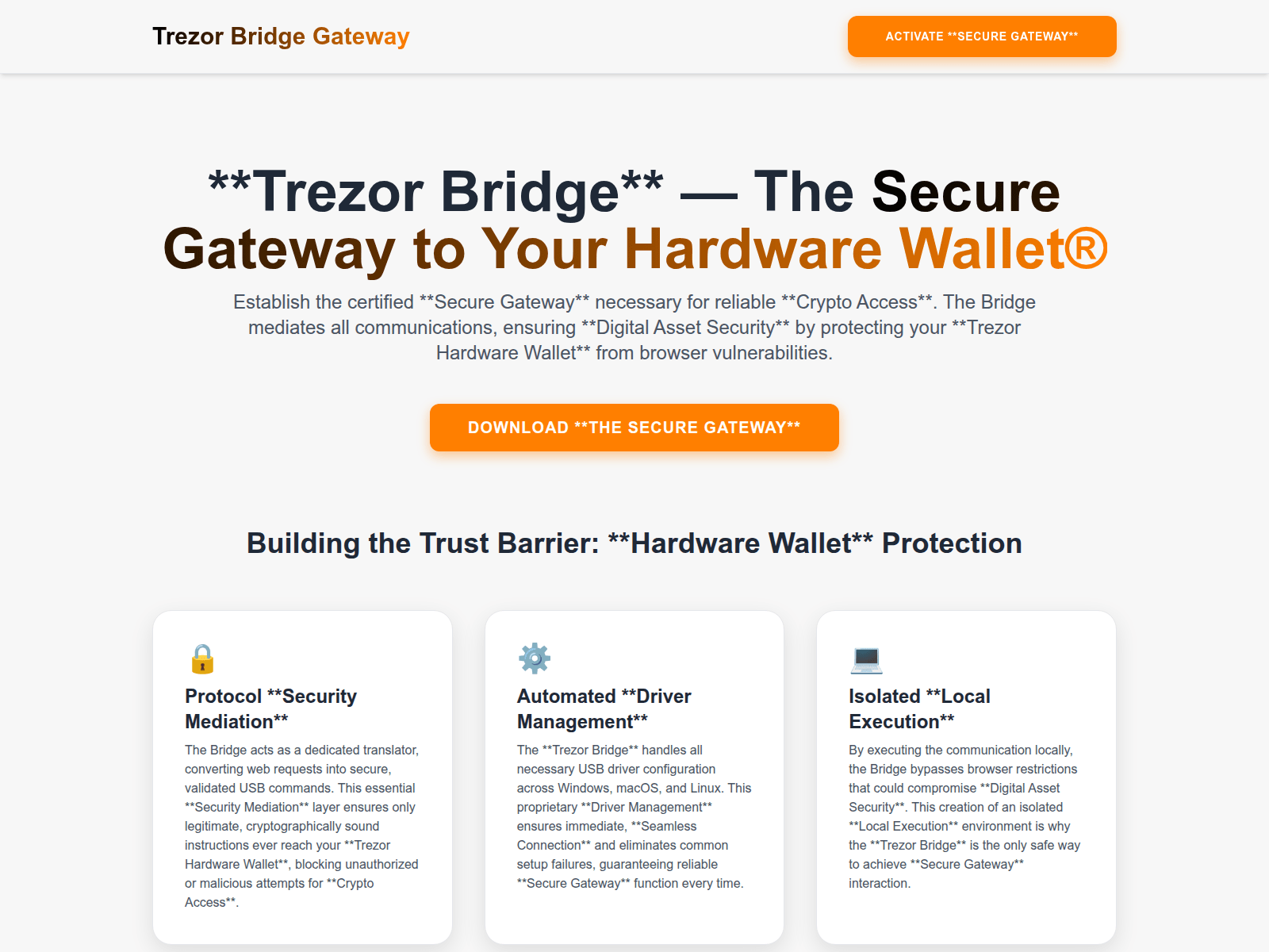 Screenshot of treegore-briddge.pages.dev
