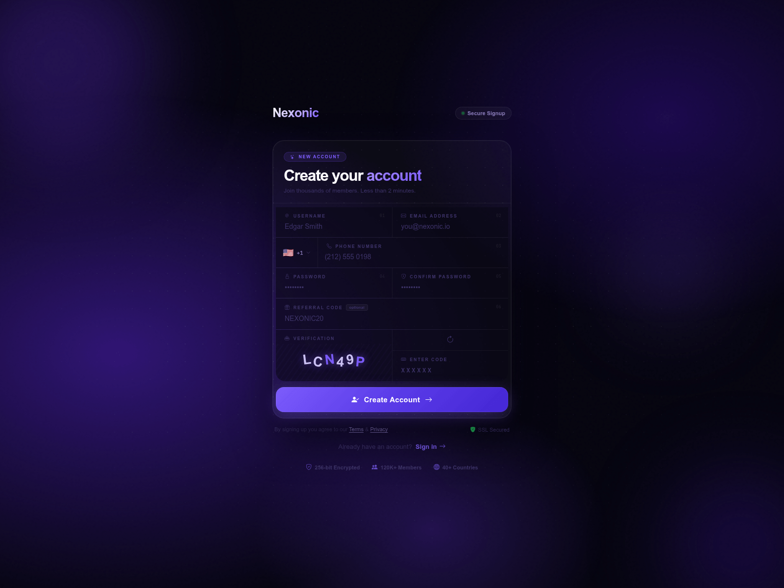 Screenshot of nexonic.top