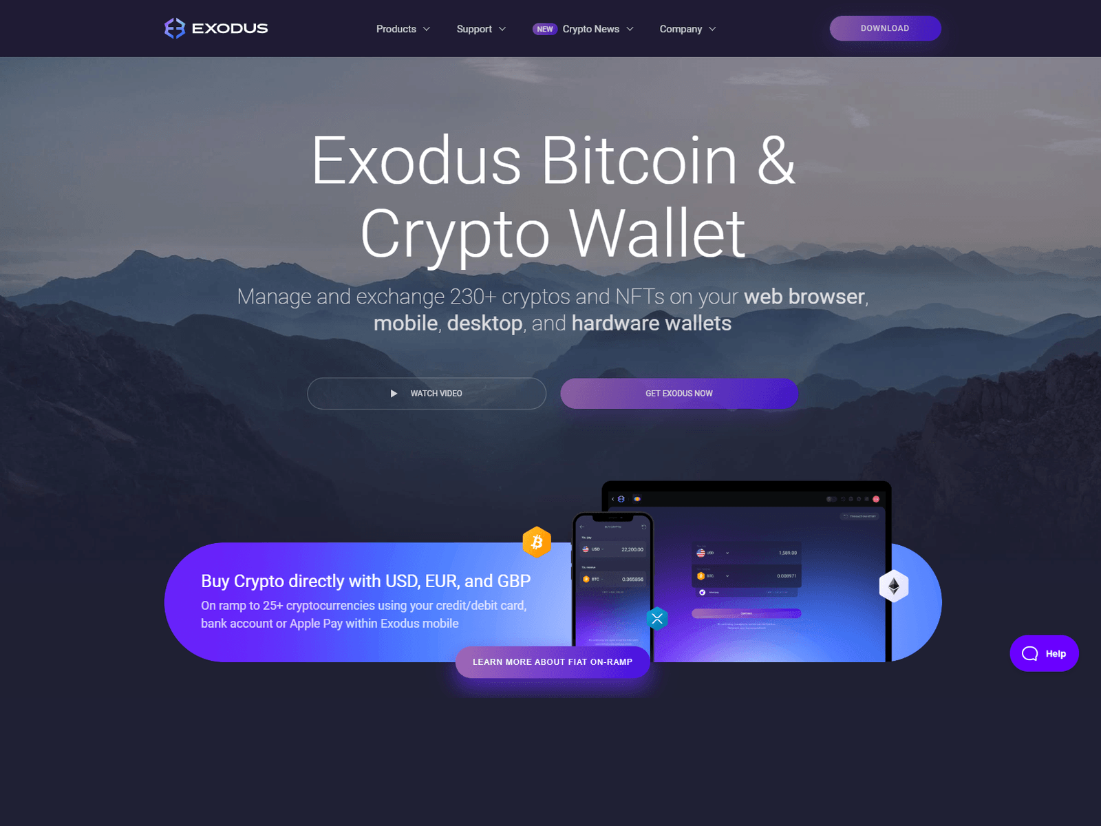 Screenshot of exodusx.webflow.io