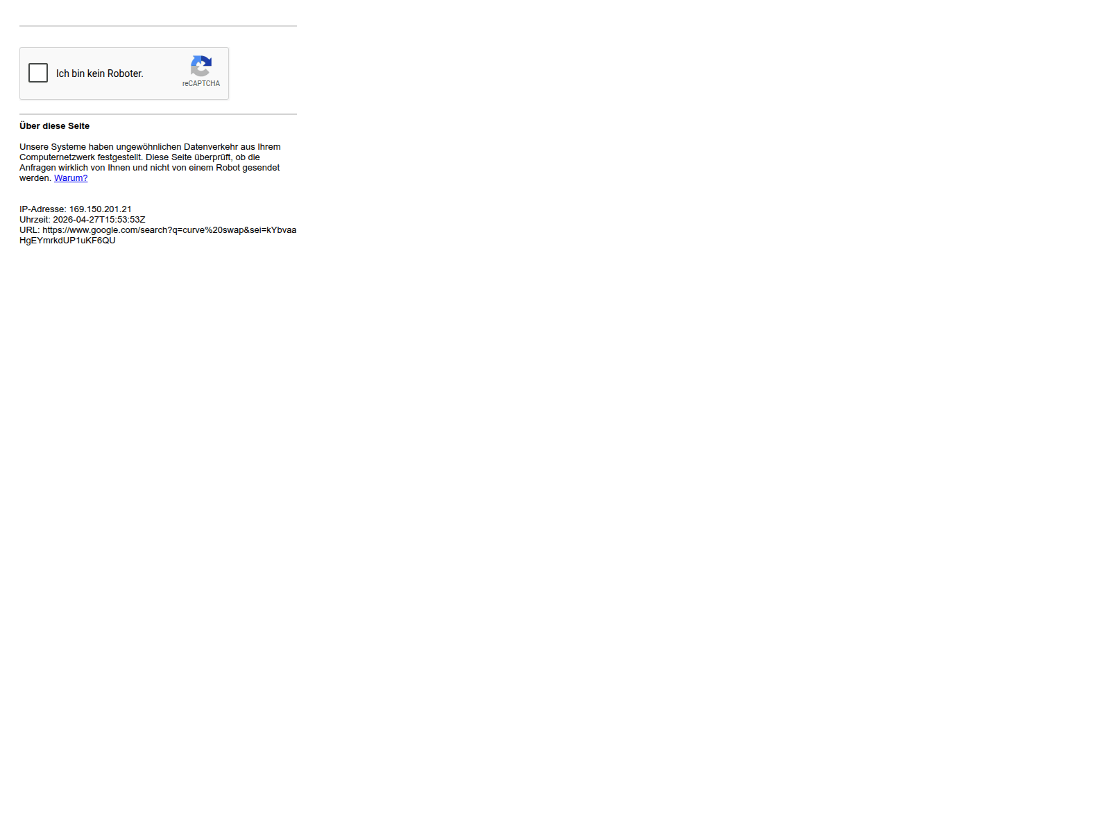Screenshot of curvie.finance