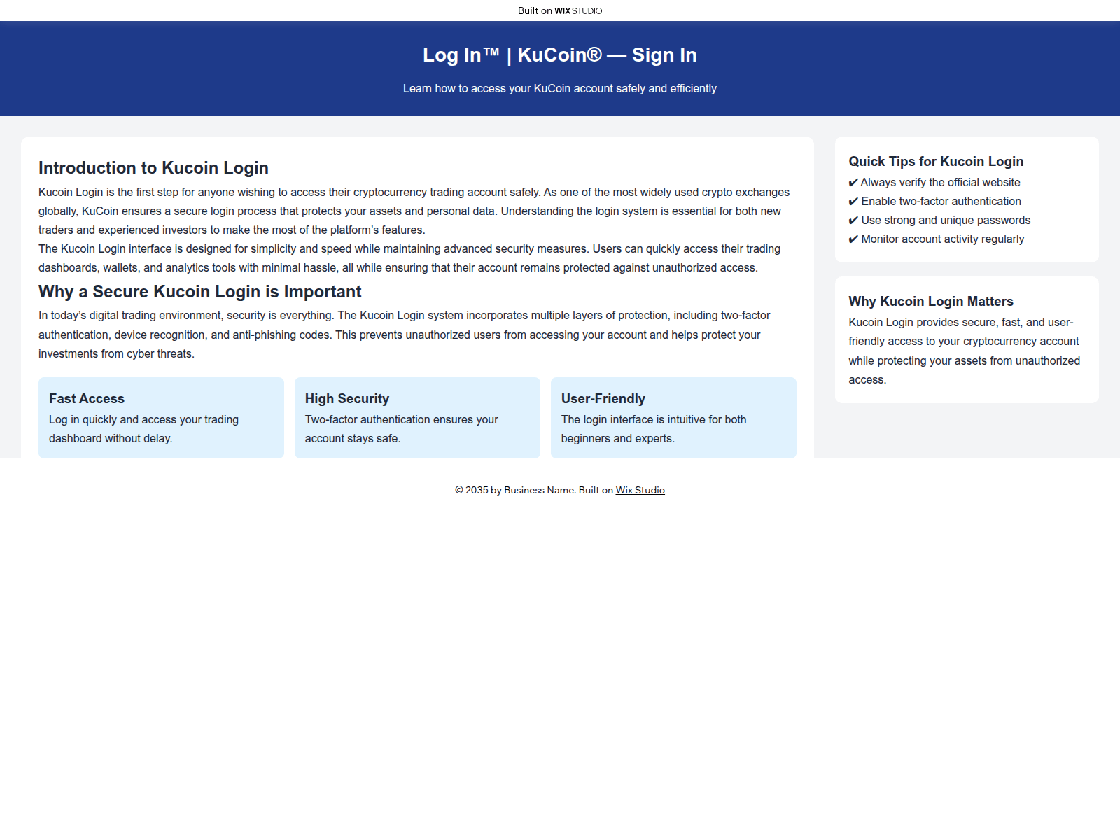 Screenshot of nav-kucainai.wixstudio.com
