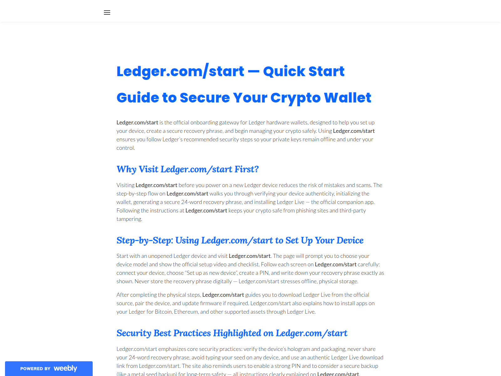 Screenshot of ledgr-strt-en.weebly.com