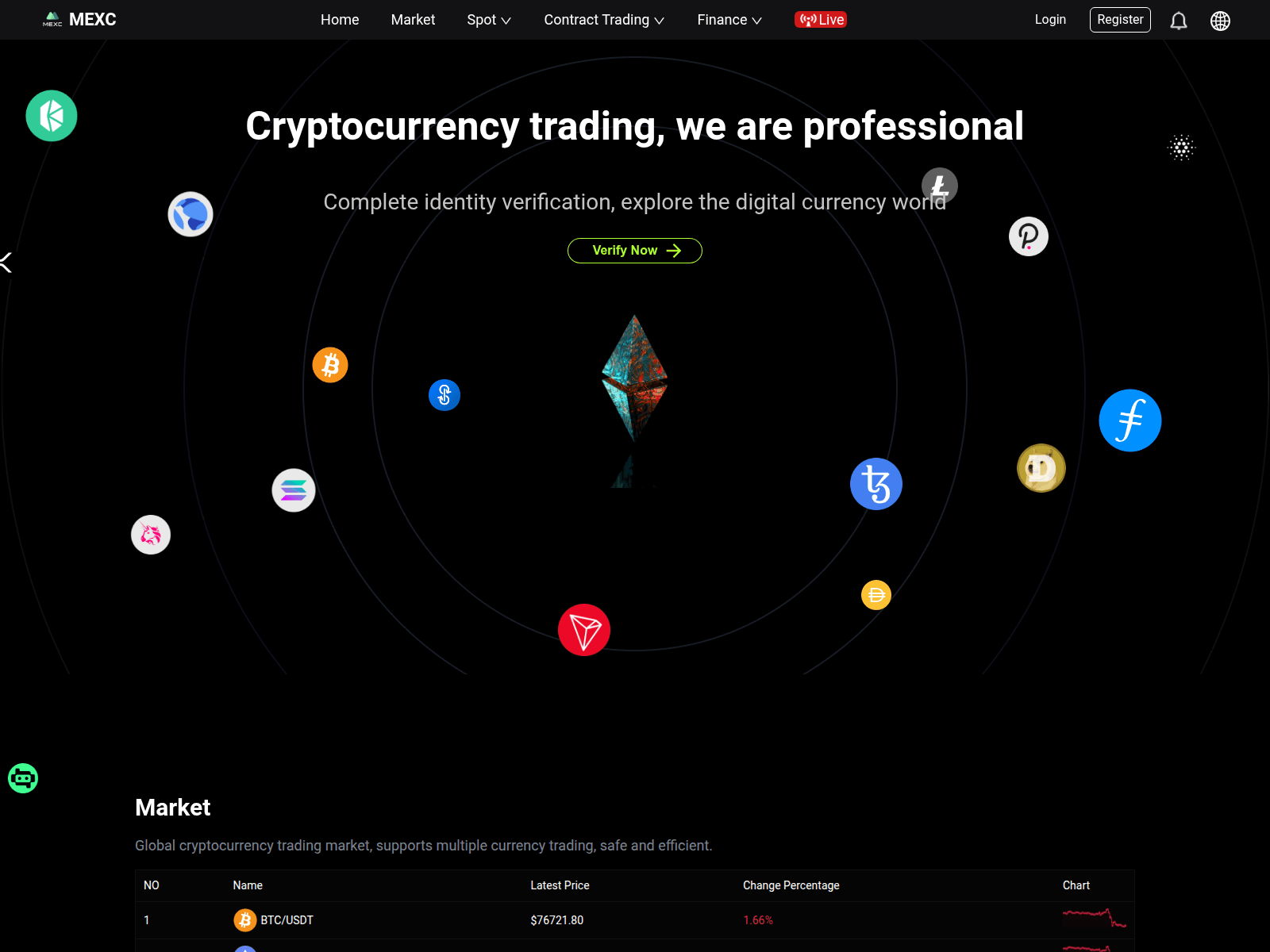 Screenshot of mexce.site