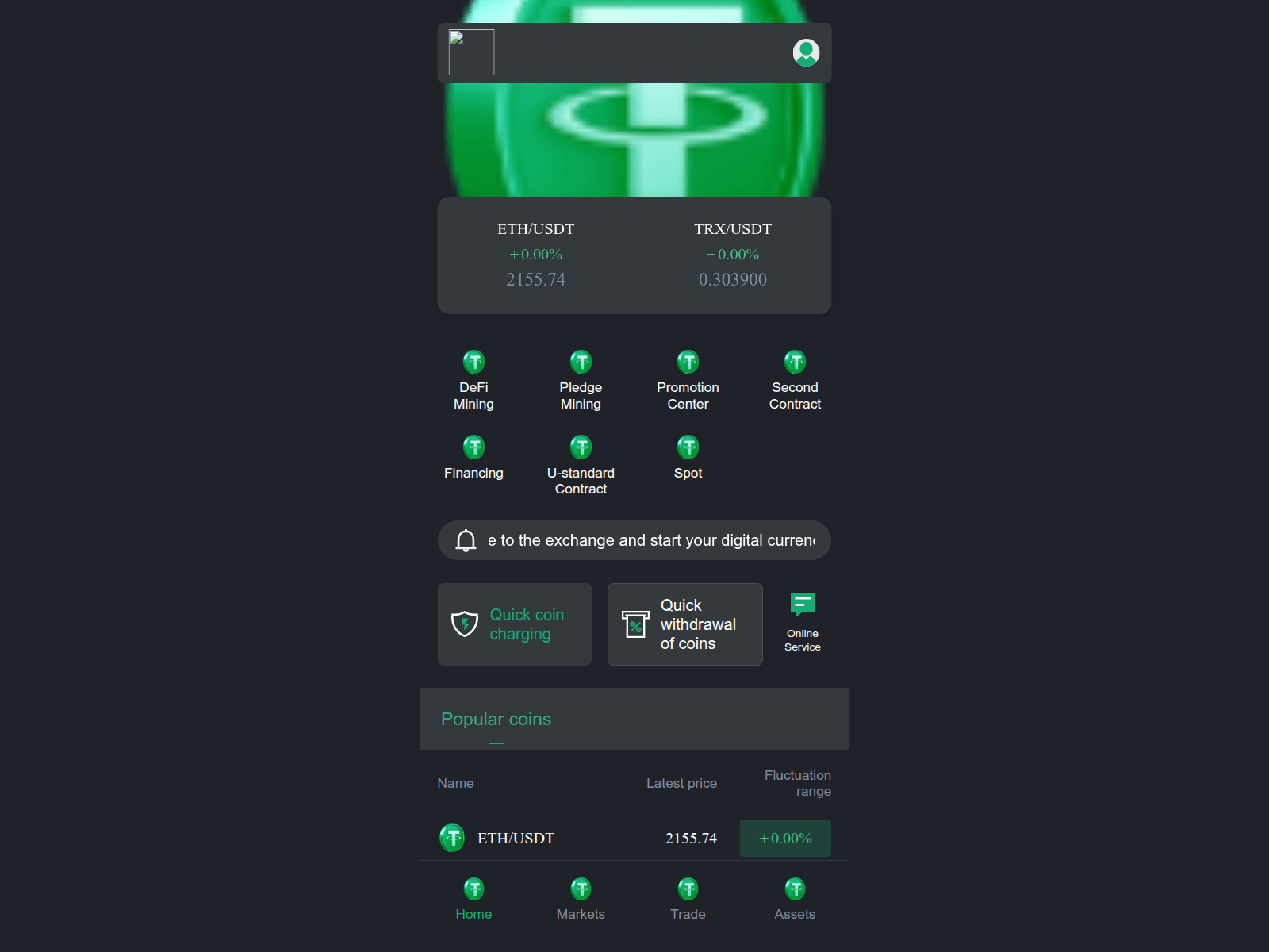 Screenshot of chainbit.net