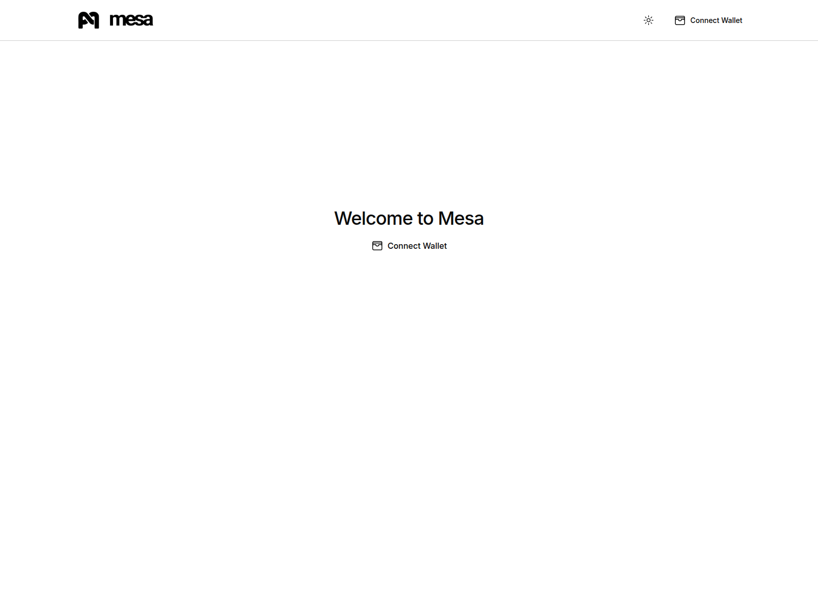 Screenshot of mesa-wallet.vercel.app