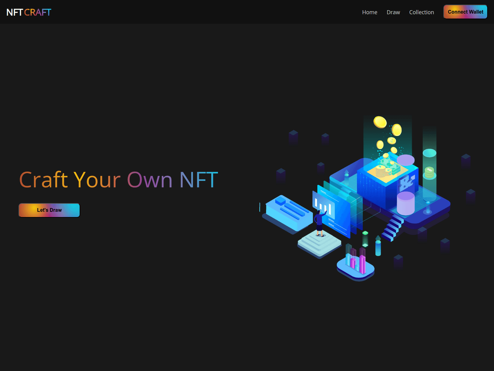 Screenshot of nft-craft.vercel.app