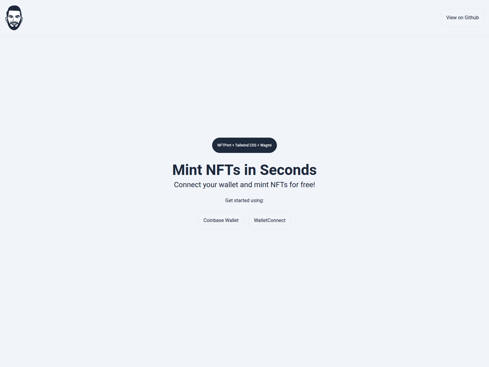 Screenshot of nftport-nft-minting-starter-kit.vercel.app