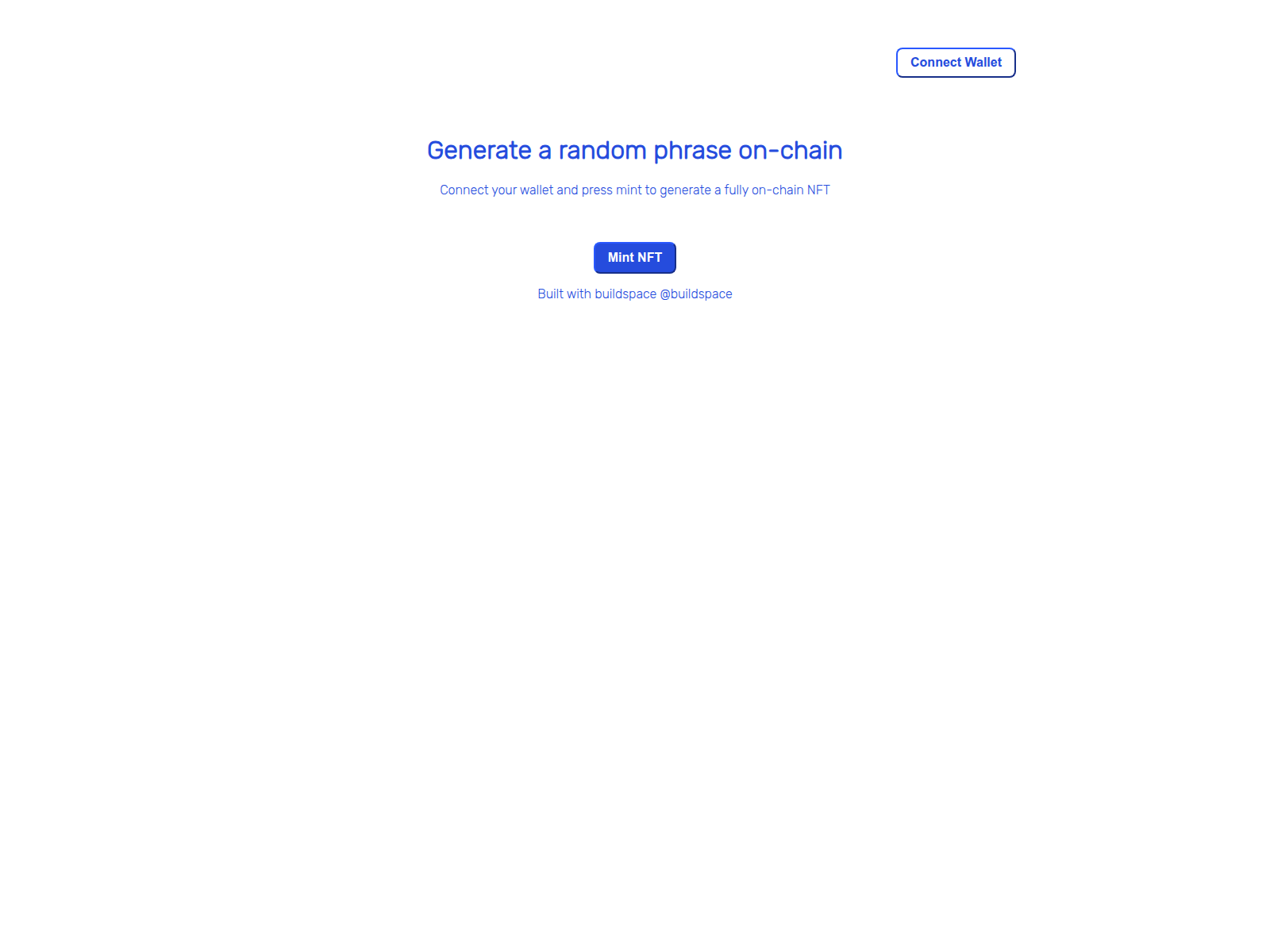 Screenshot of funny-name-nft.vercel.app