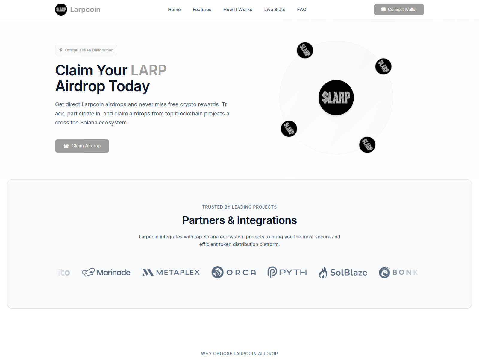 Screenshot of larpit.org