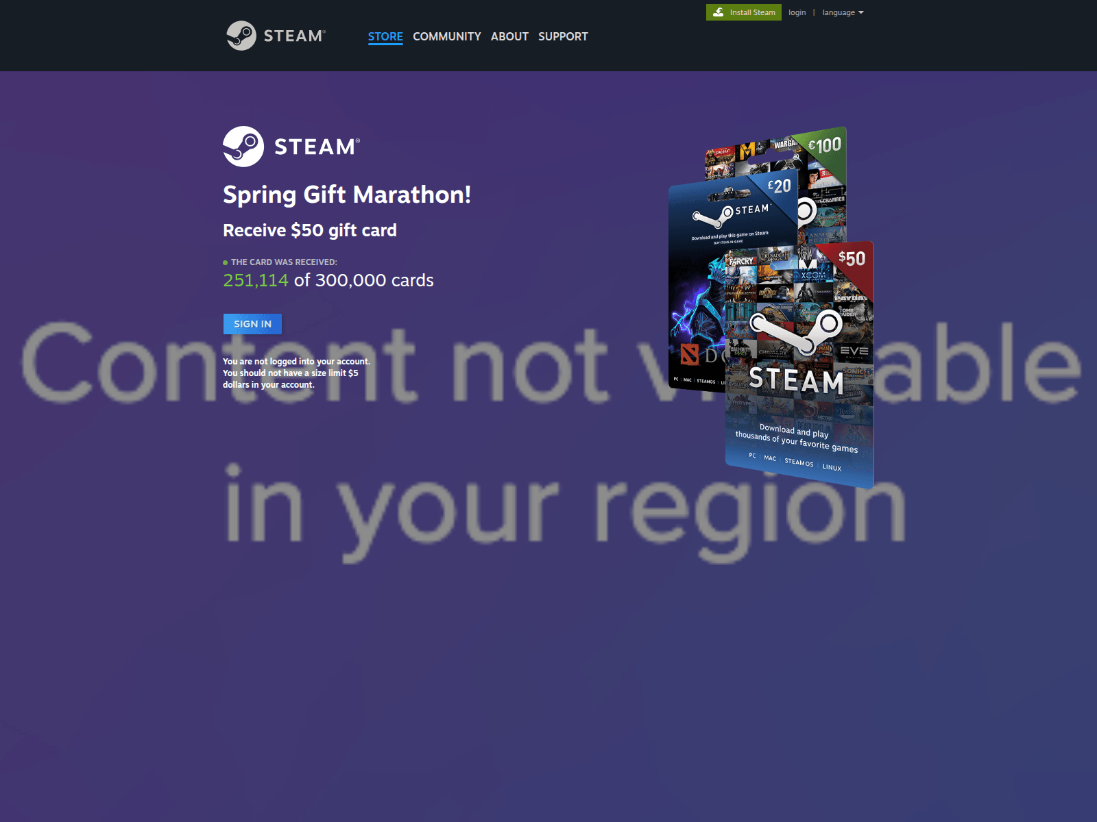 Screenshot of gifts-stean.shop