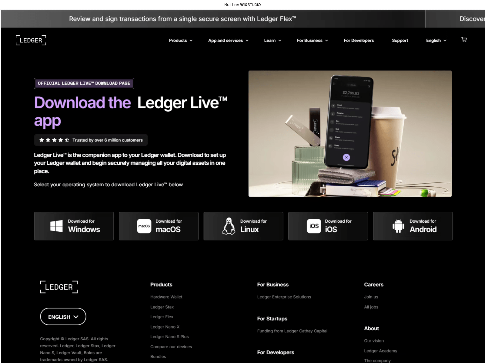 Screenshot of platforms-applive.wixstudio.com