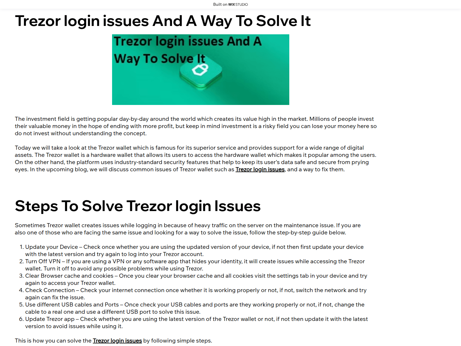Screenshot of digiwallet.wixstudio.com